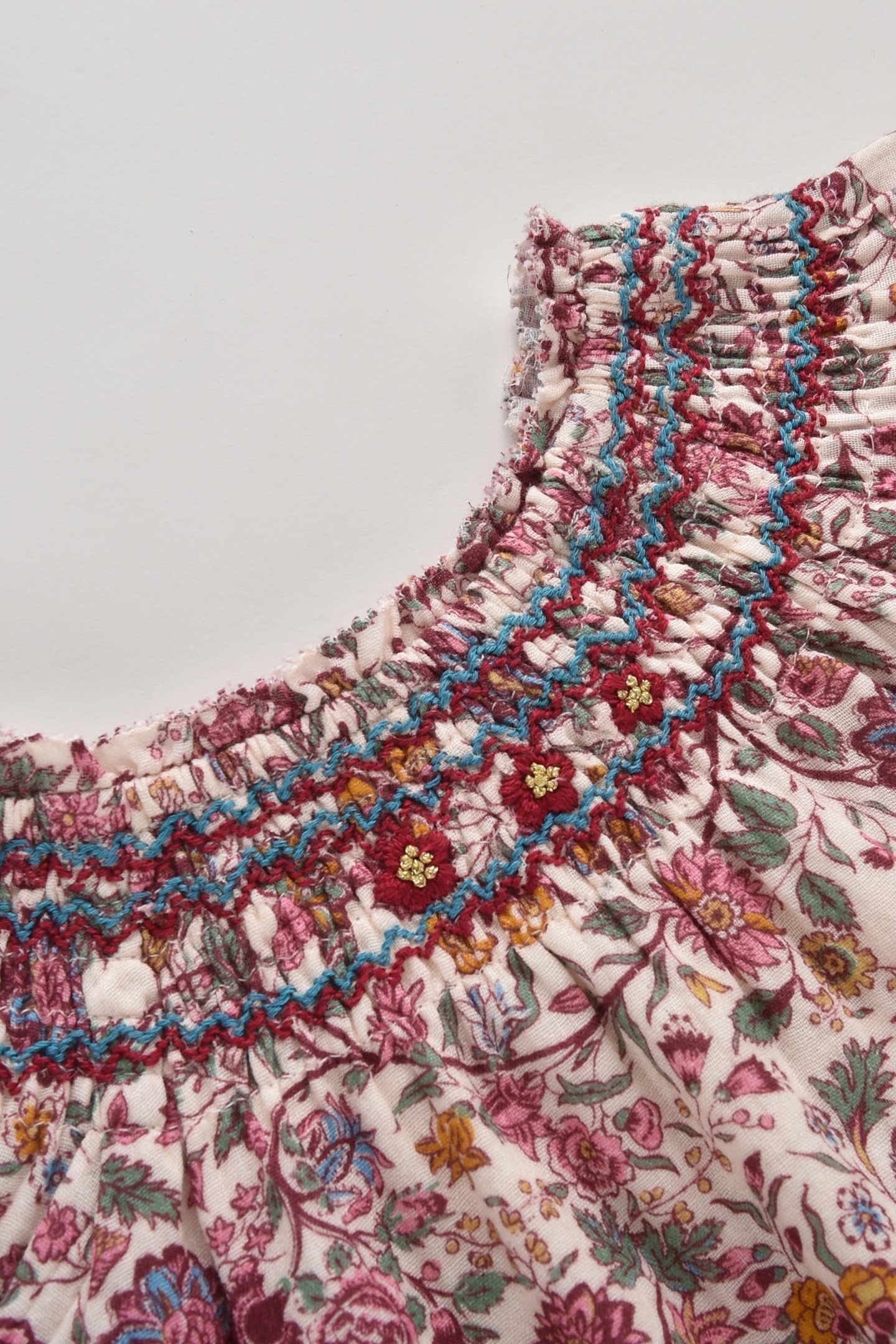 BLOUSE ELECTRA CREAM SAVAGE GARDEN 7