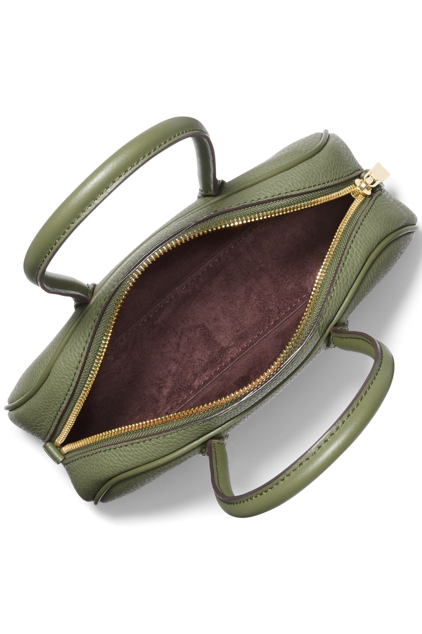 SM HANDLE SATCHEL BAG IN OLIVE 3