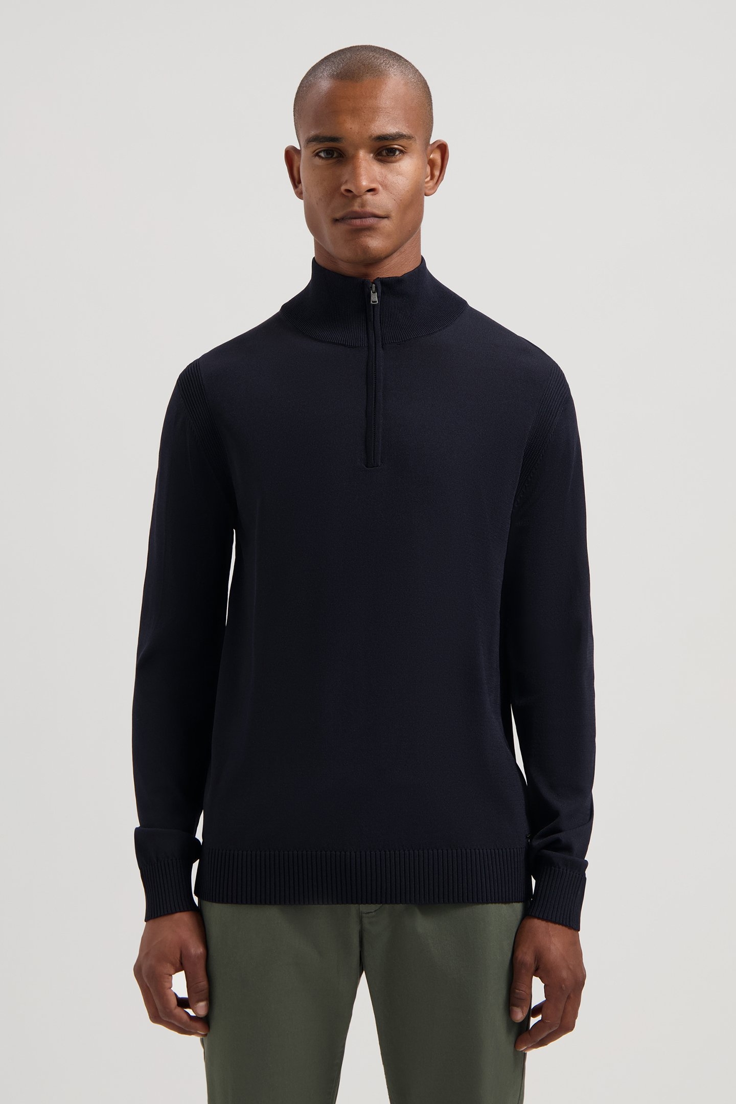 DS_TECH KNIT SKIPPER DK. NAVY 1