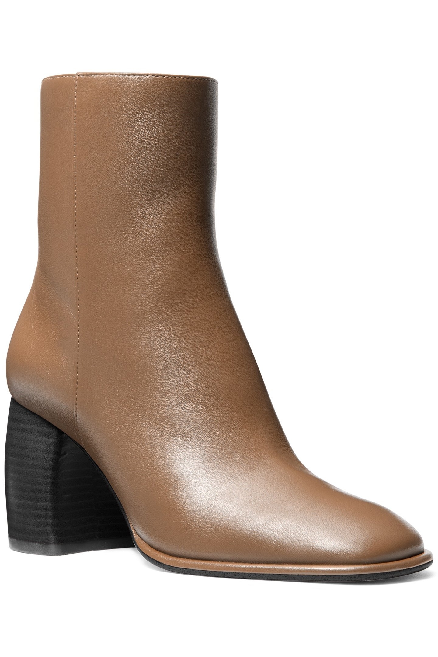 MAUDE LEATHER BOOT IN BEIGE 2