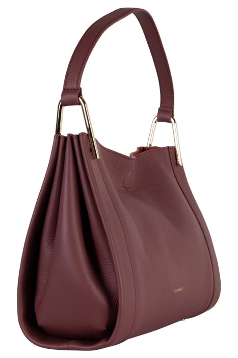 SHOULDER BAG IN DOUBLE GRAINY LEATHER 5