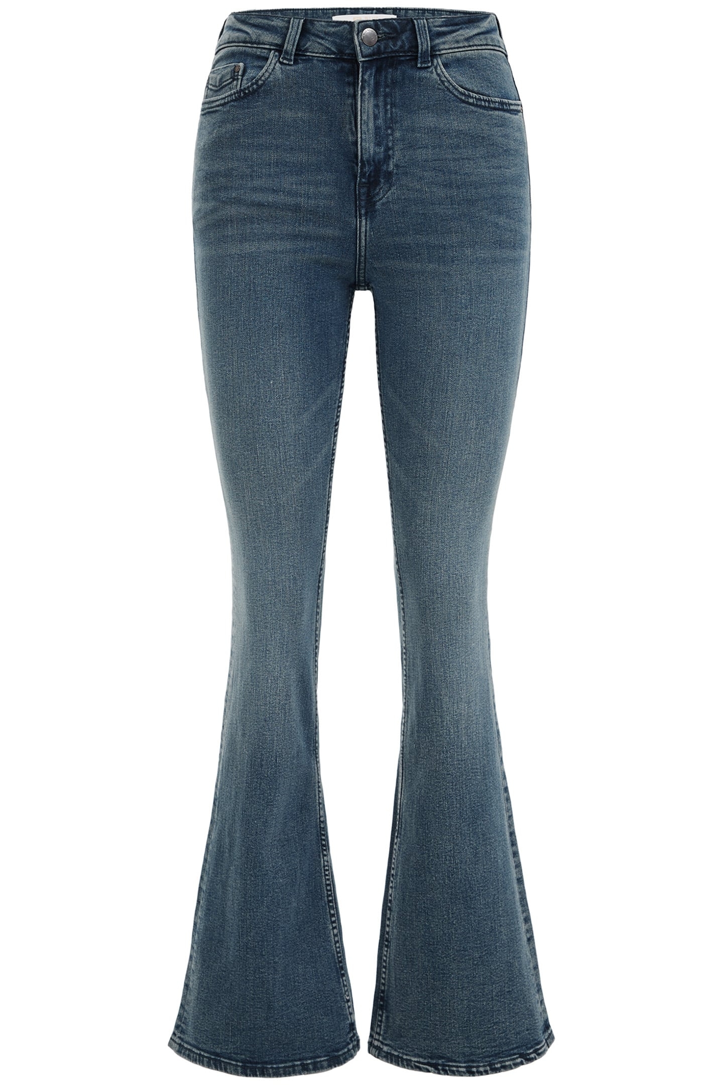 5-POCKET HIGH WAIST GREYISH BLUE 4