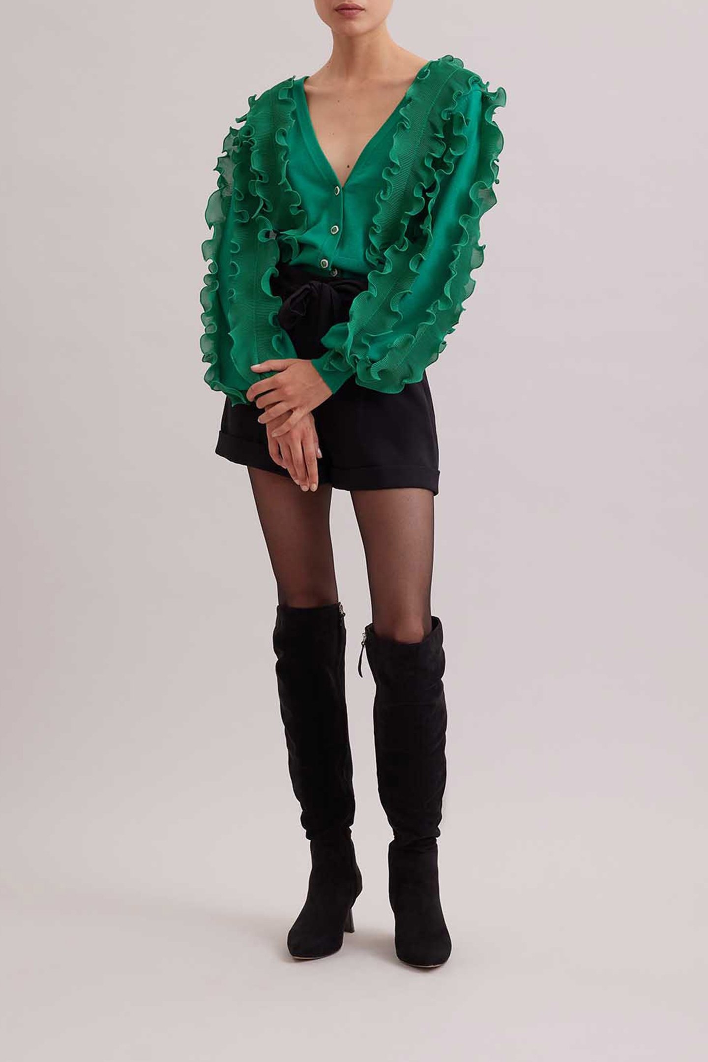 CILINE CARDIGAN MINT 2