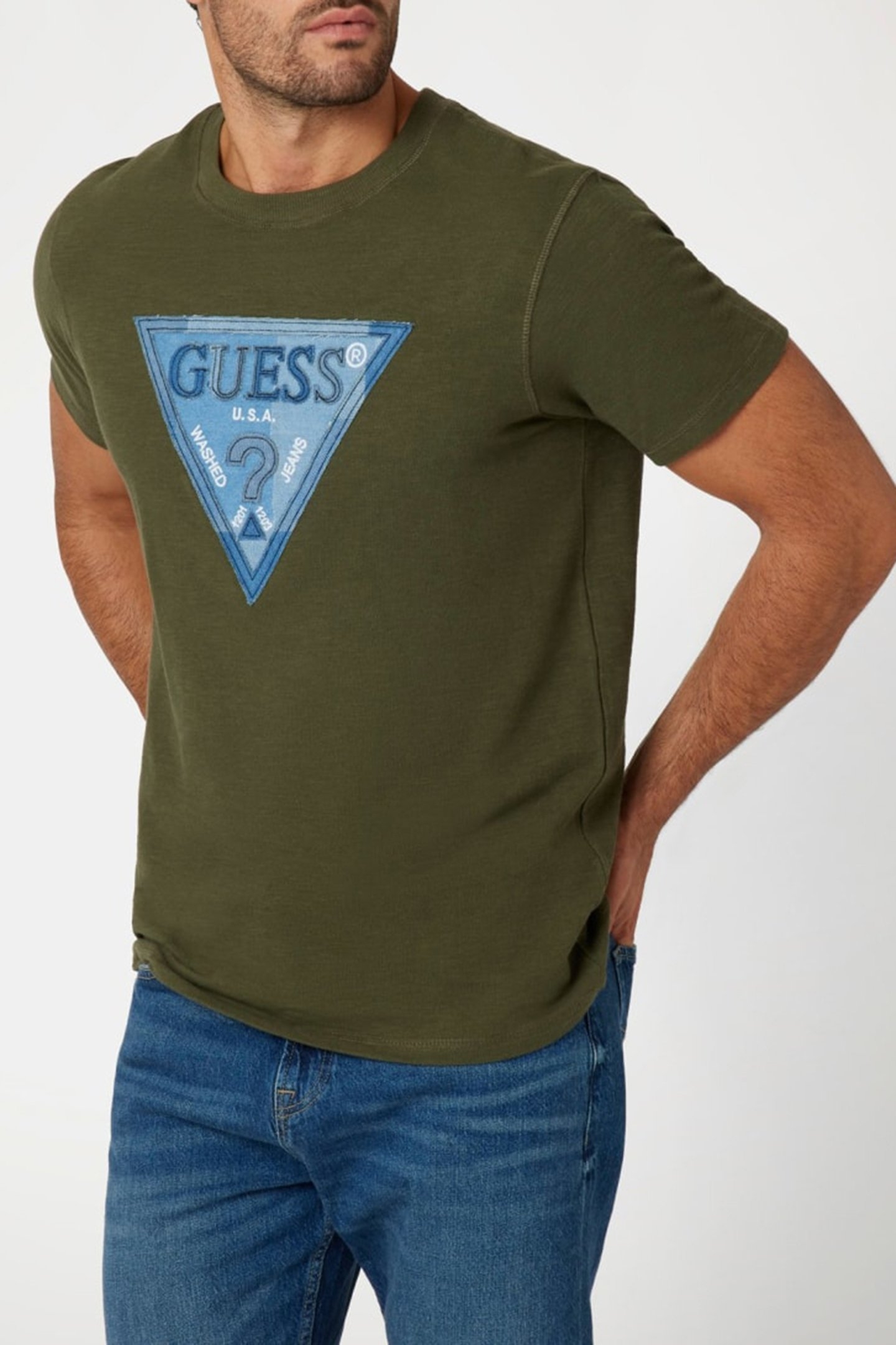 SS CN TRIANGLE PATCH OLIVE MORNING 1