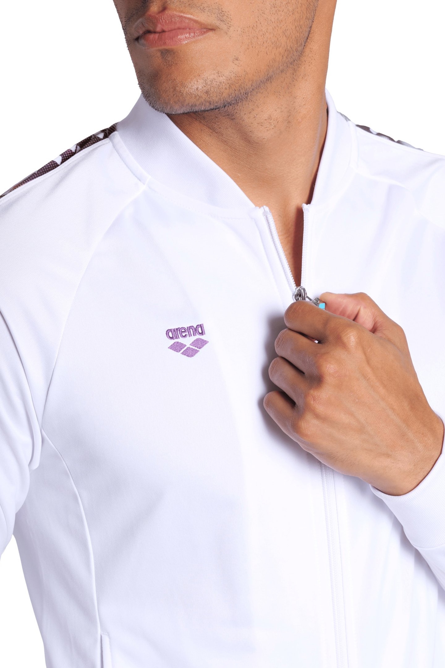 M RELAX IV TEAM JACKET WHITE MULTI WHITE 6