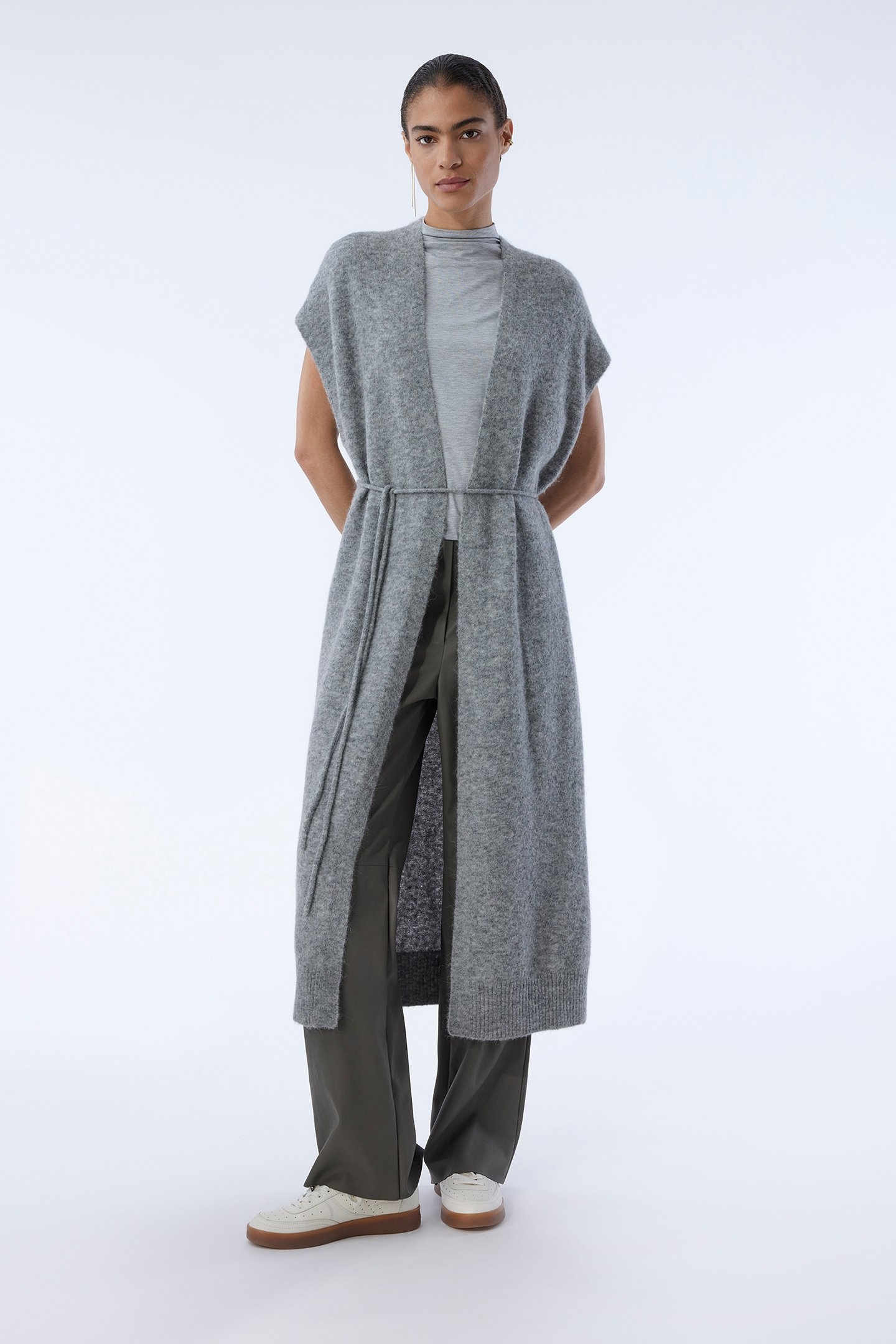 SANDI CARDIGAN GREY 1