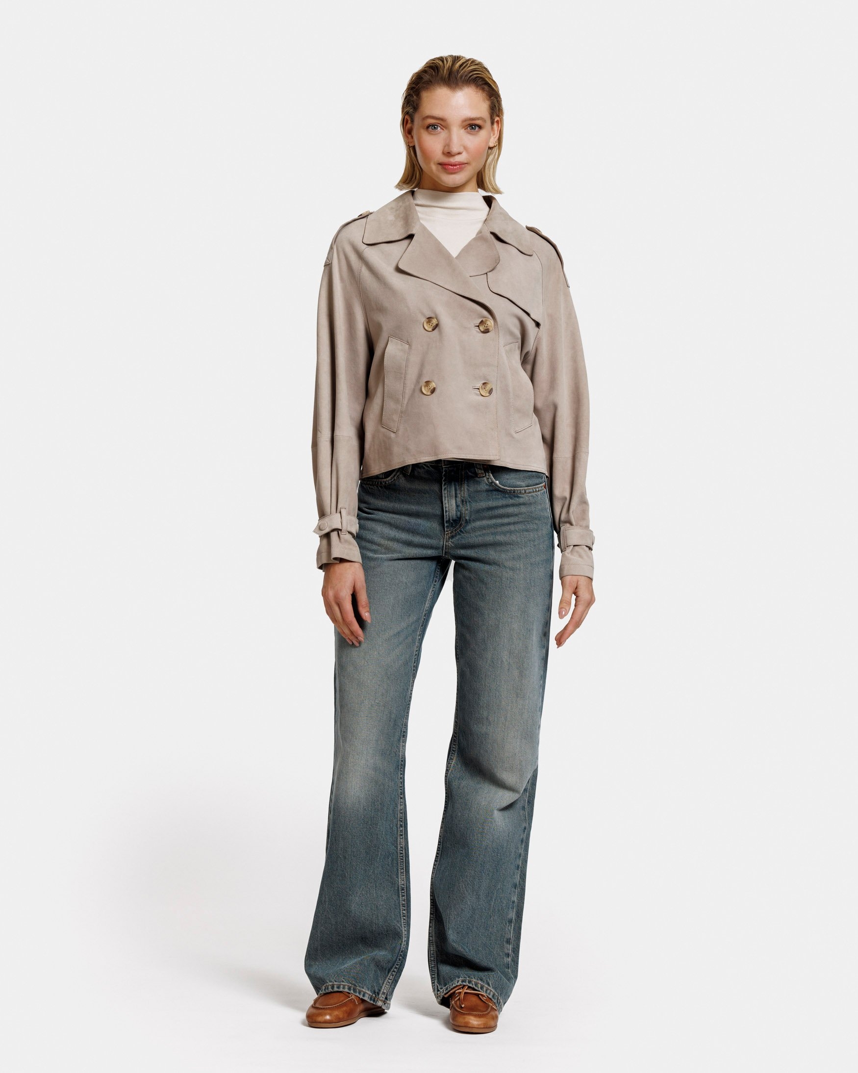 FLORINE JACKET GREY TAUPE 1