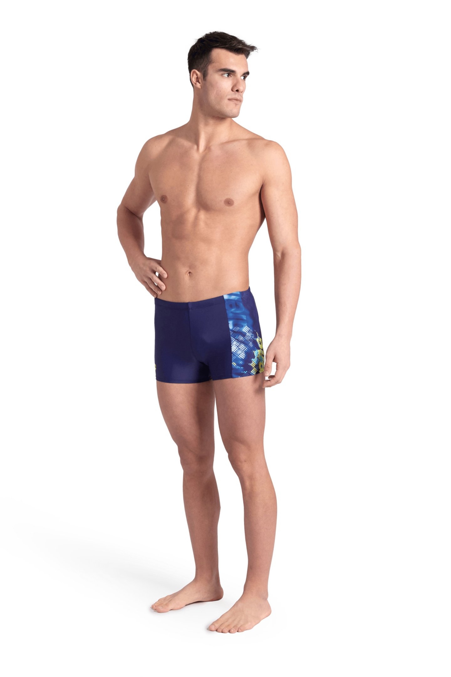 MEN'S ARENA SPLASH POINT SWIM SHORT NAVY 3