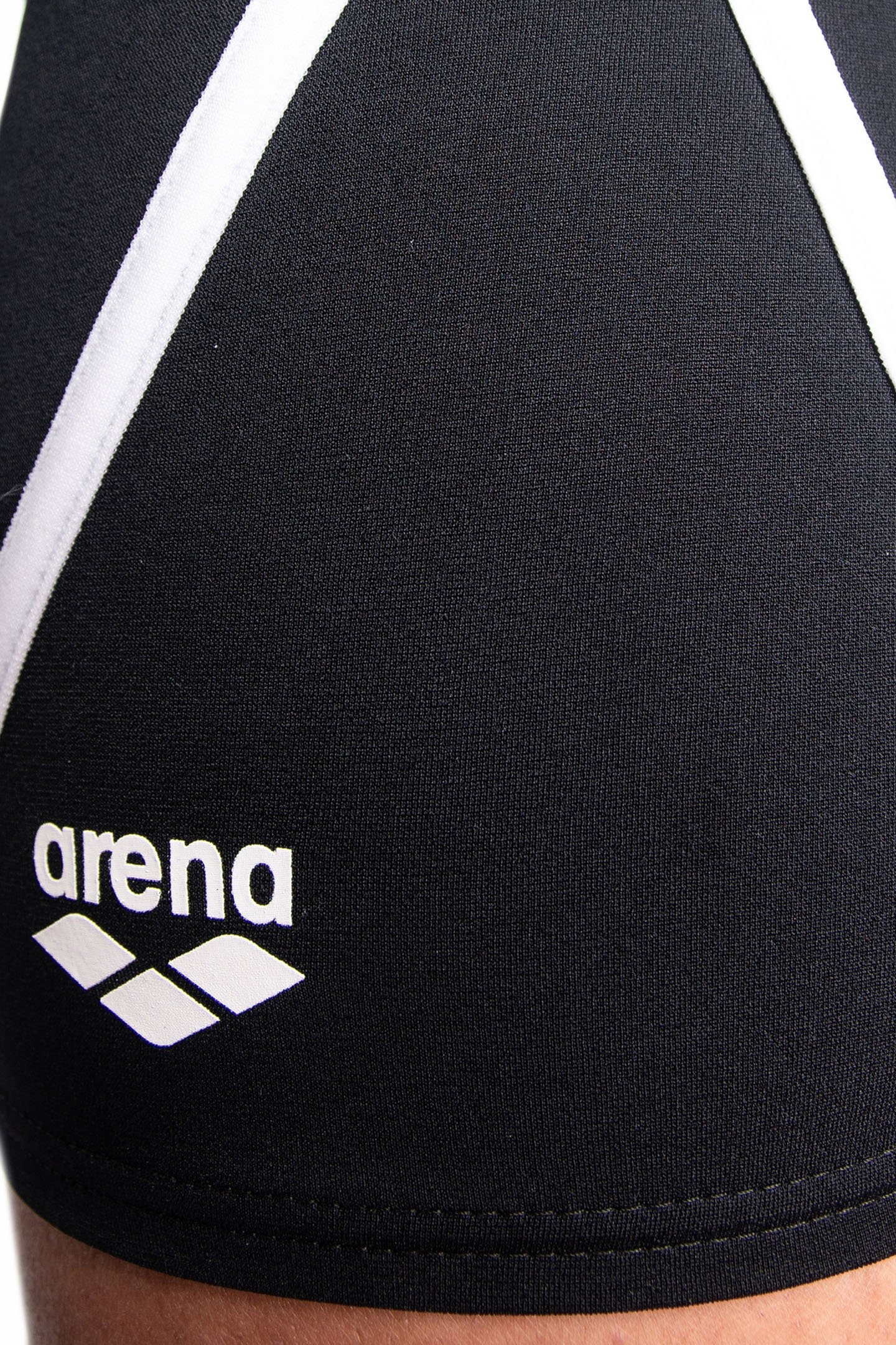 MEN'S ARENA PRO_FILE SWIM SHORT BLACK WHITE 6