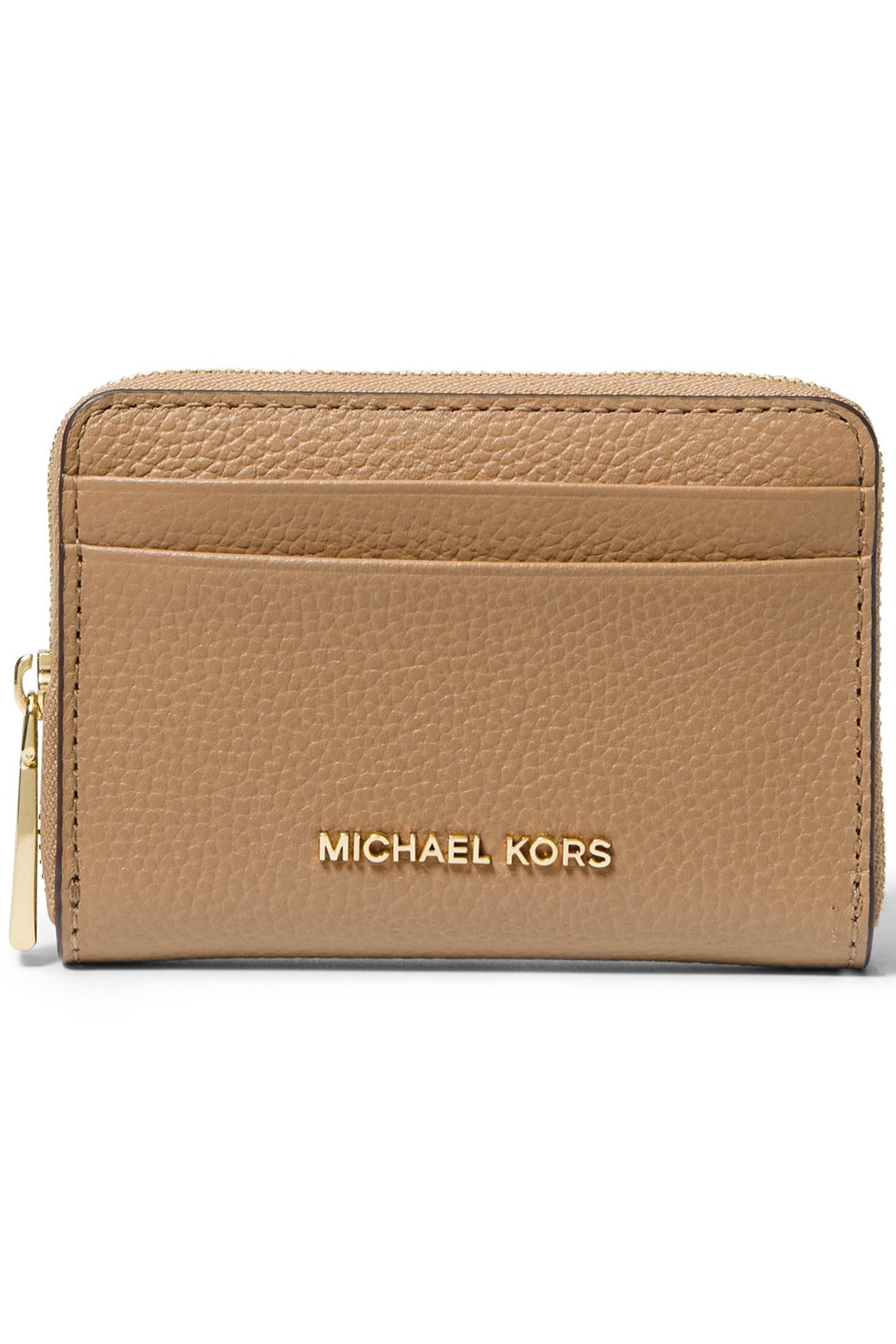 WALLET IN LEATHER BEIGE 1
