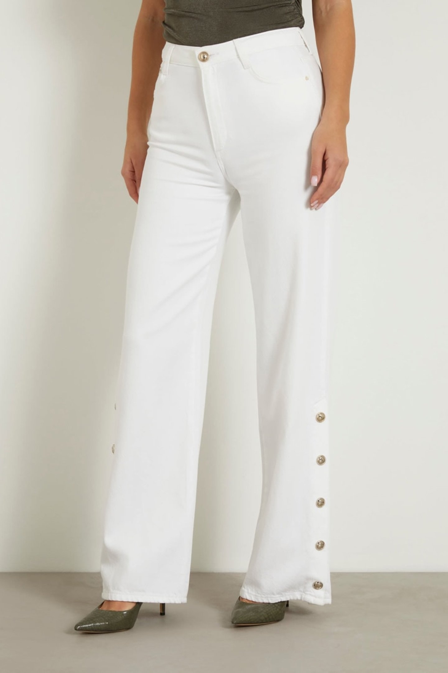 PAZ WIDE LEG PURE WHITE 5