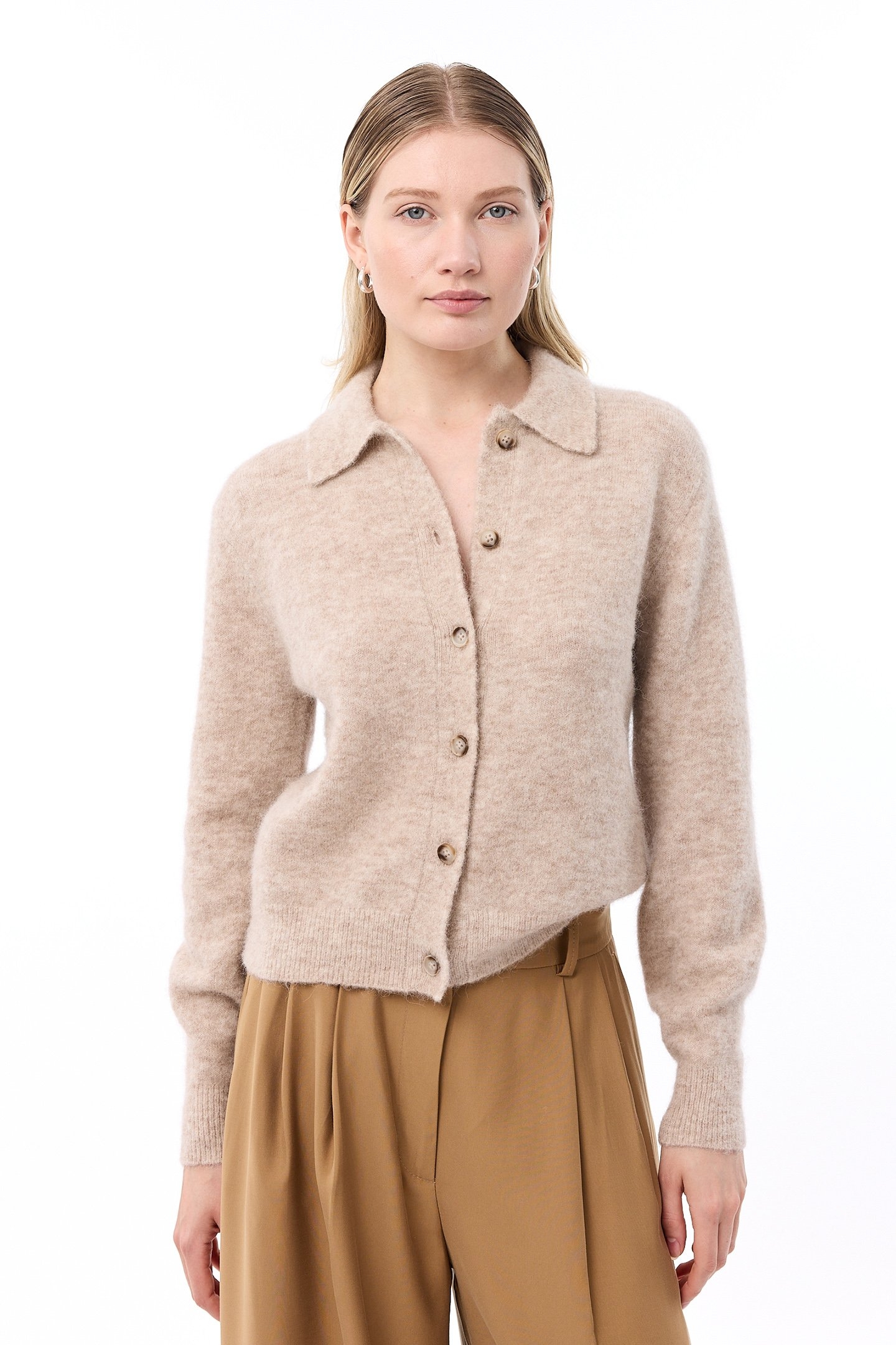 DANNY CARDIGAN SAND 1