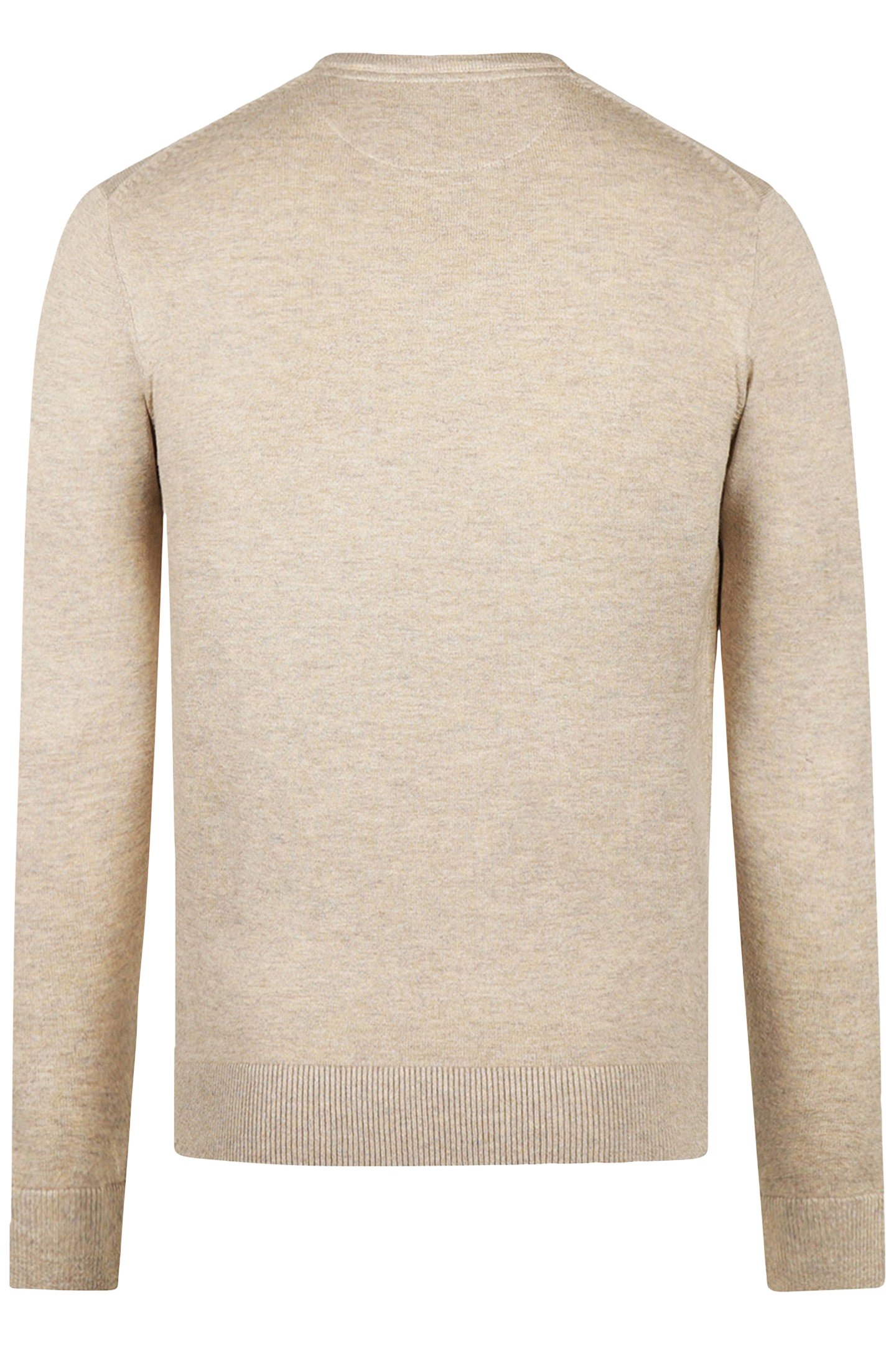 V-NECK SWEATER SAND 2