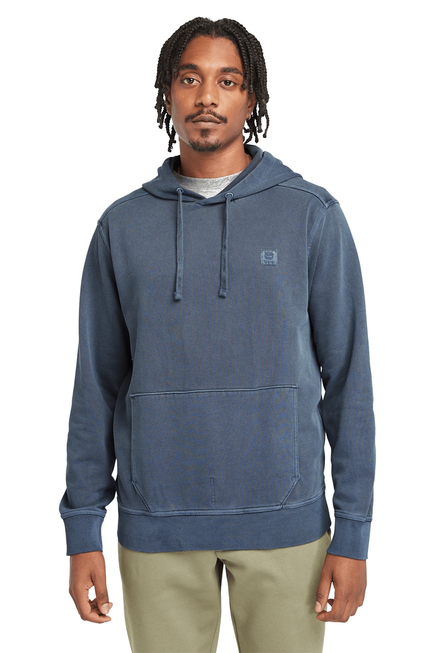 MERRYMACK RIVER GARMENT DYE HOODIE DARK SAPPHIRE 1