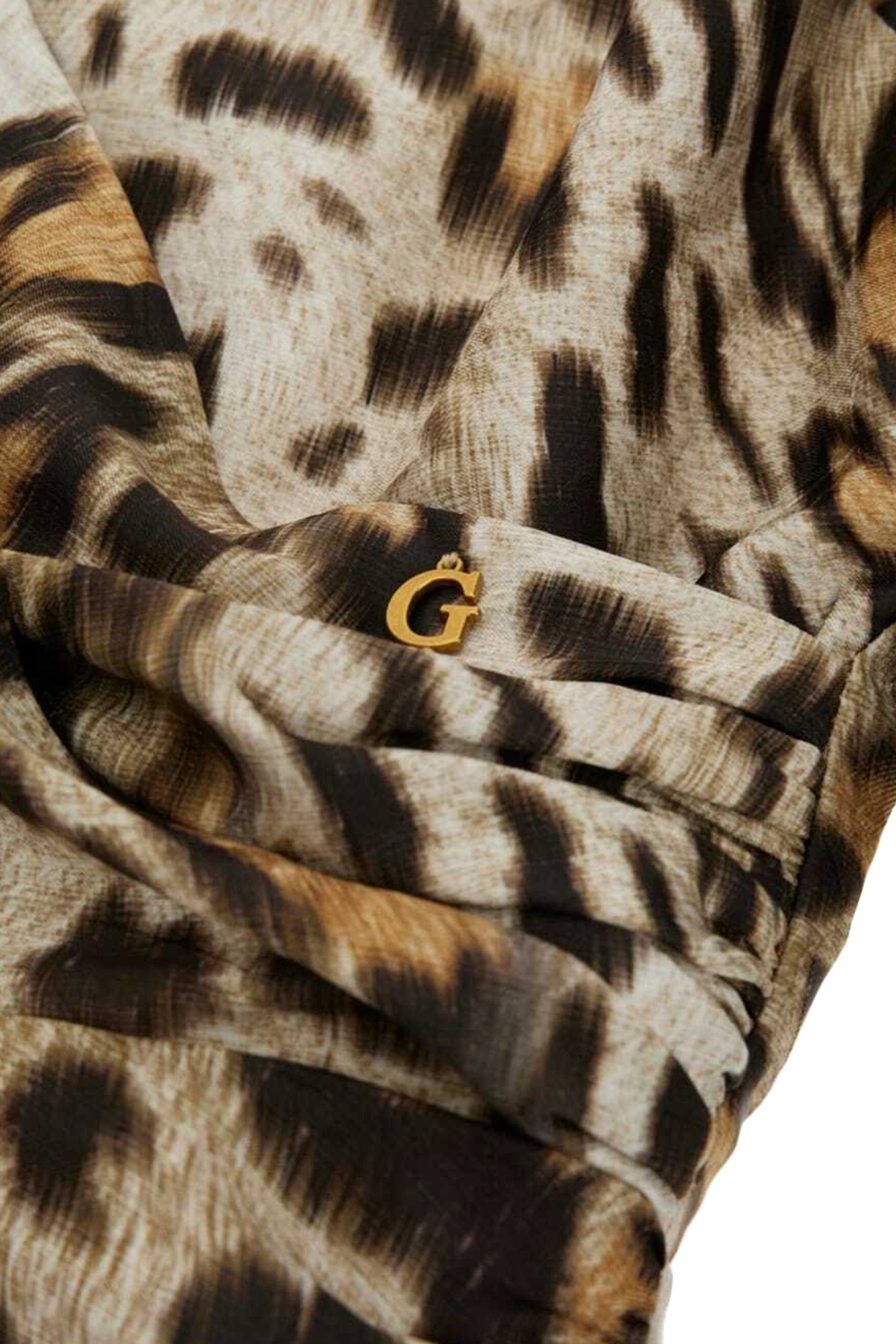 MARION FIX WRAP DRES WAVY LEOPARD PRINT 7