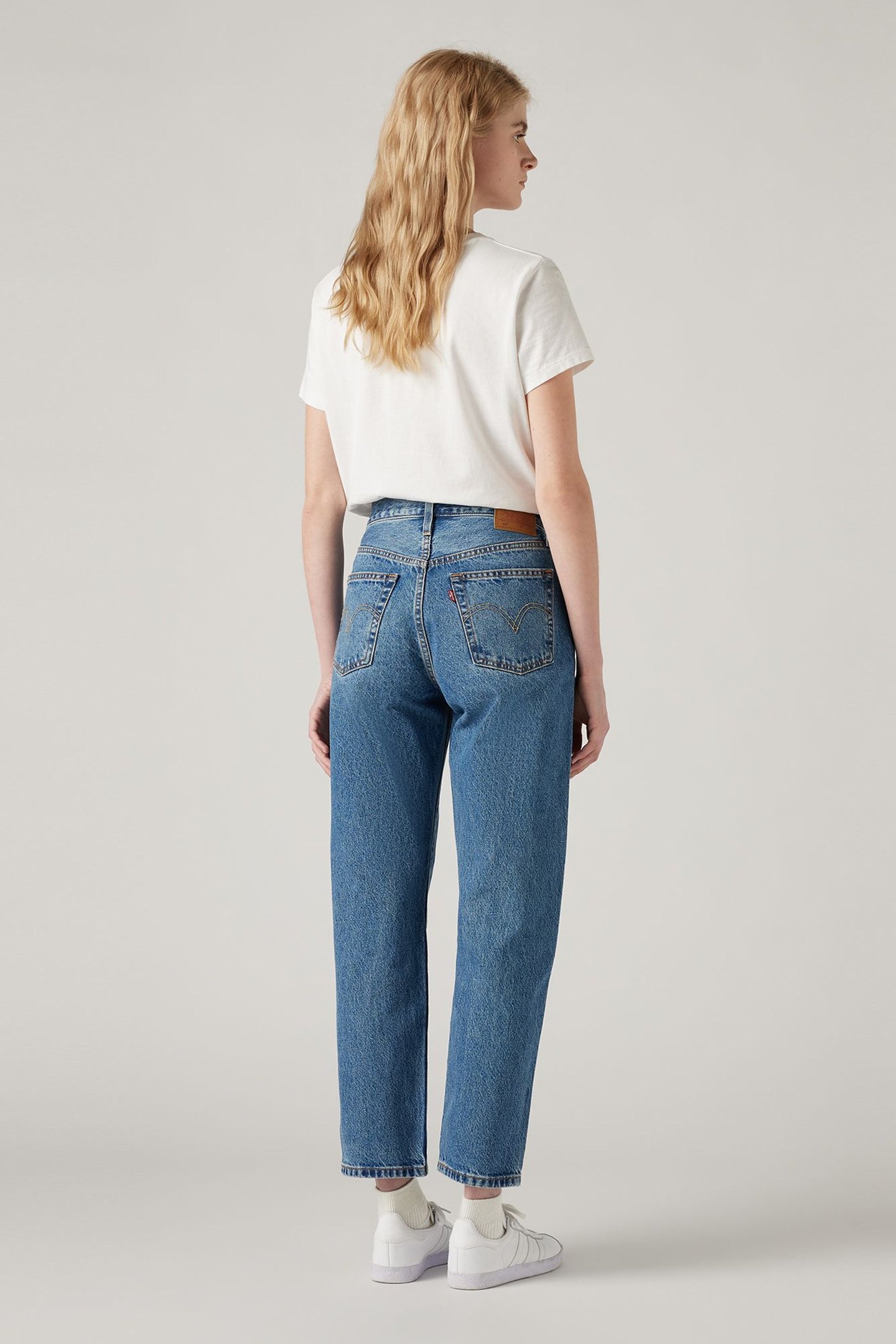 501® CROP JEANS MED INDIGO 3