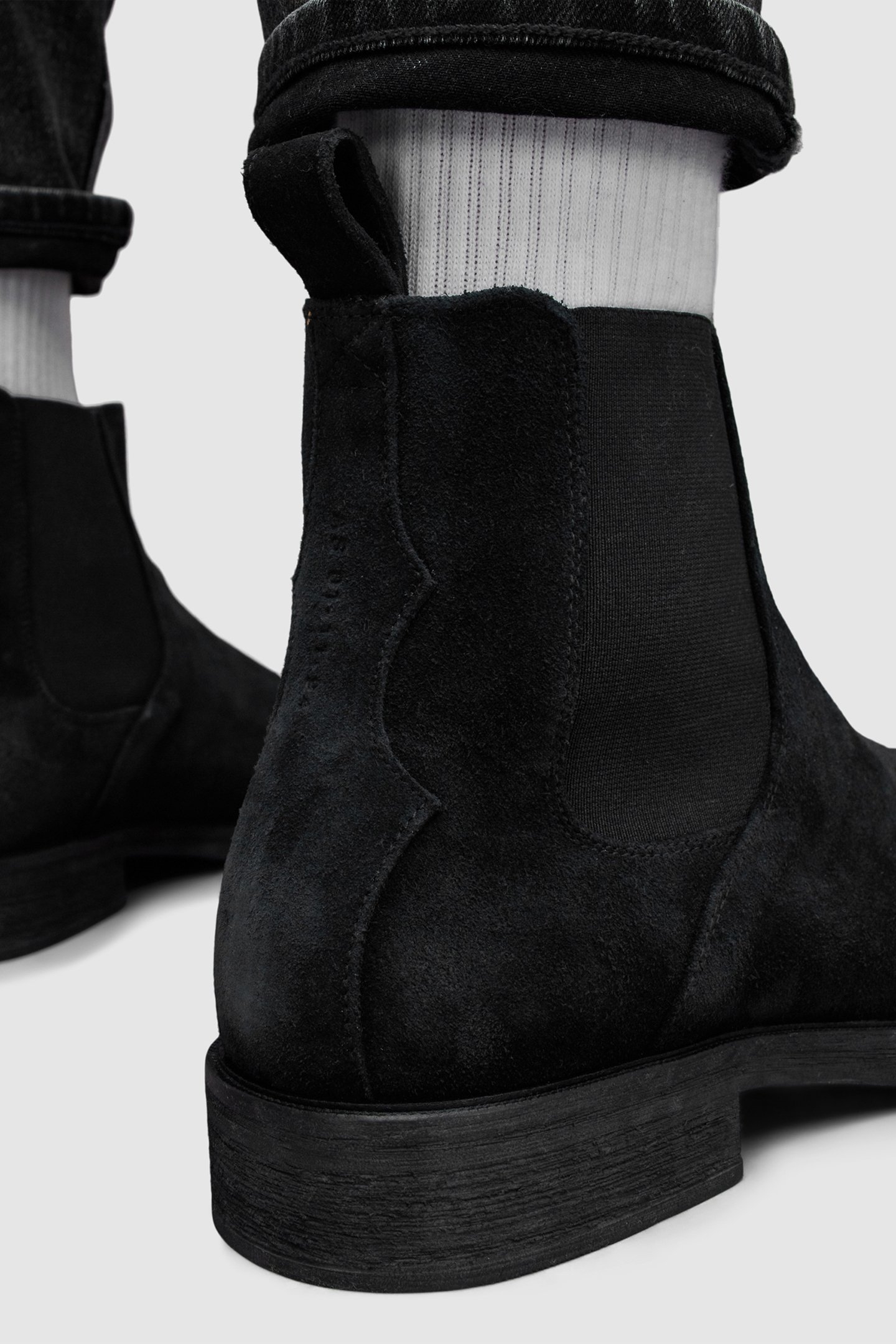 CREED SUEDE BOOT BLACK 7