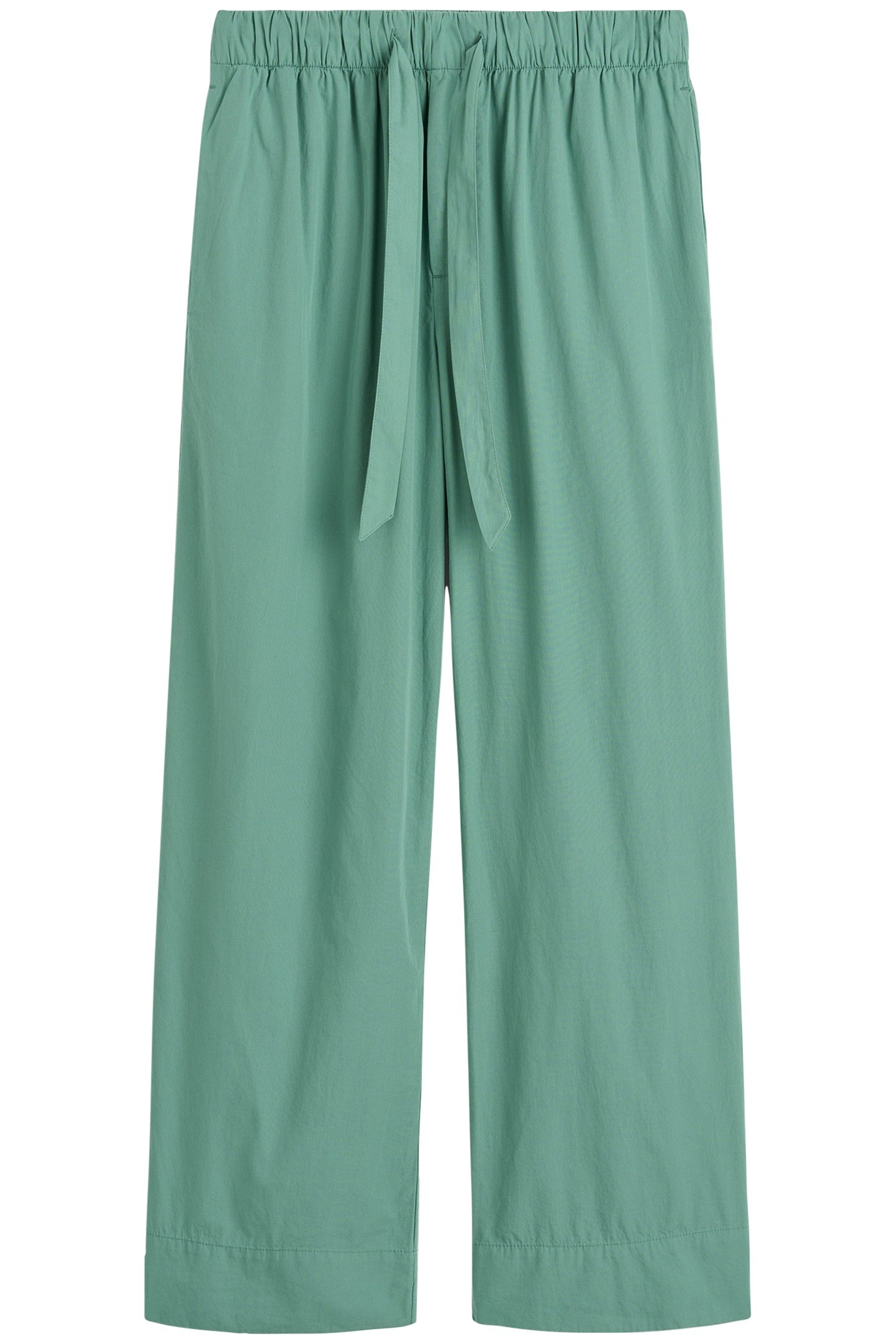 UNISEX POPLIN PYJAMAS PANTS VINTAGE GREEN 2