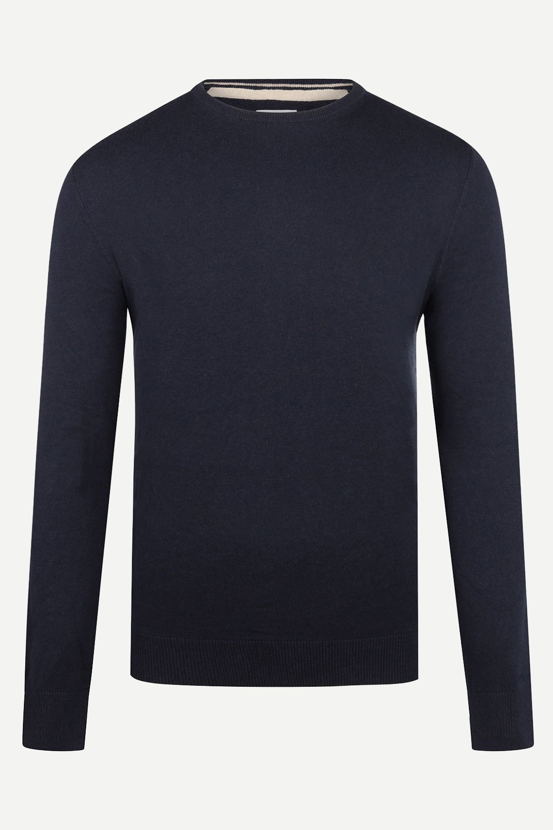 C-NECK SWEATER NAVY 1