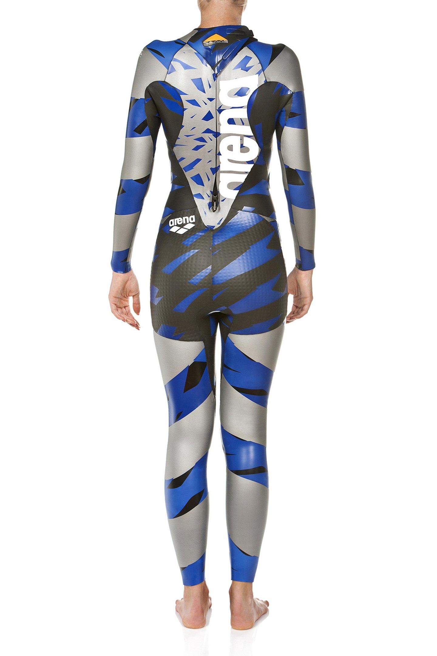 W CARBON WETSUIT SILVER BLUE 2