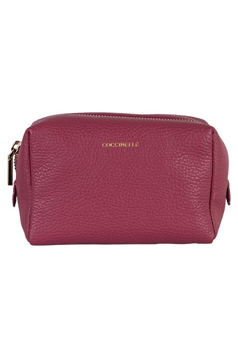 BEAUTY TRAVEL BAG IN GRAINED LEATHER 1