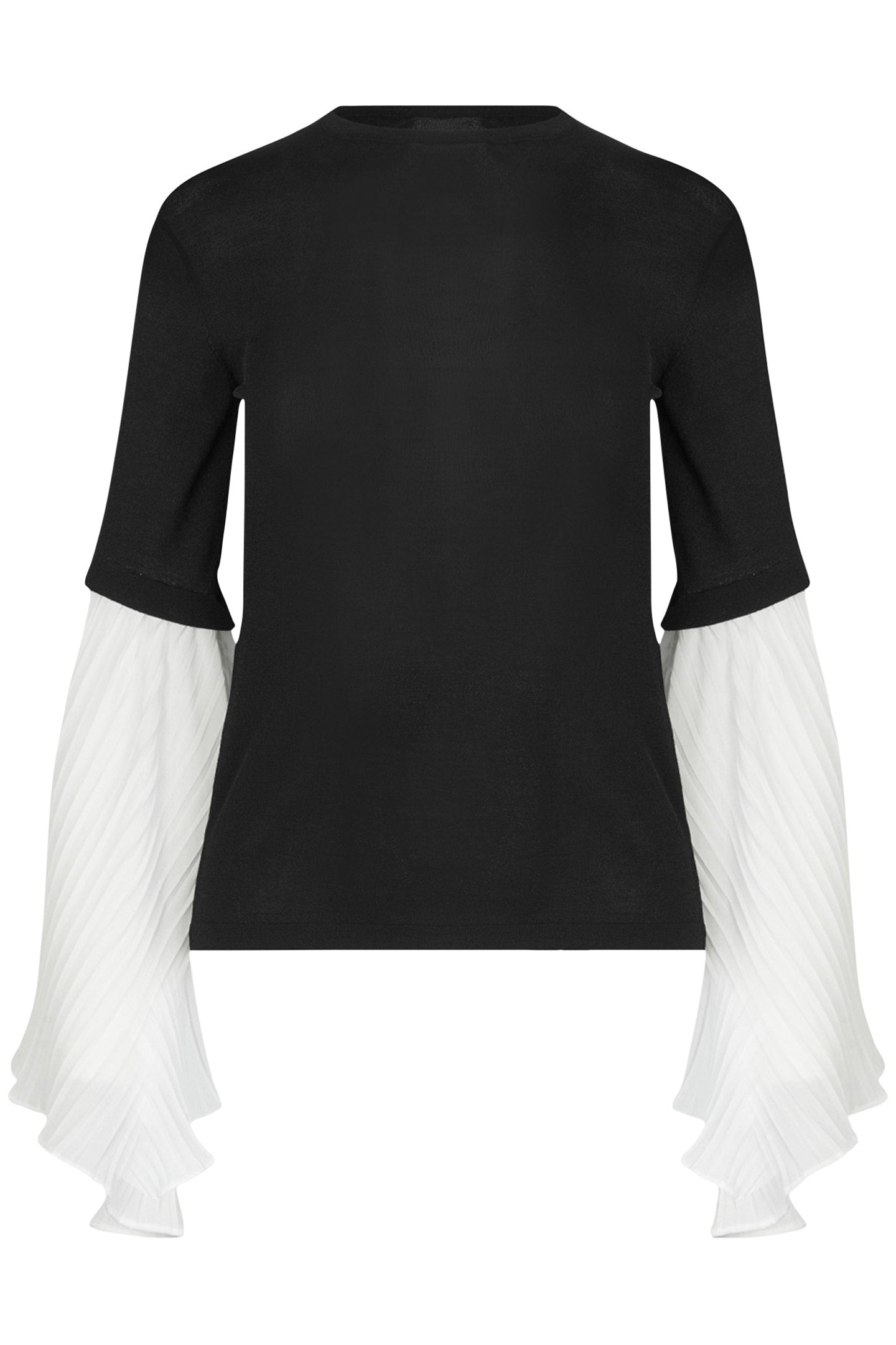 FADETTE PULLOVER BLACK/WHITE 3