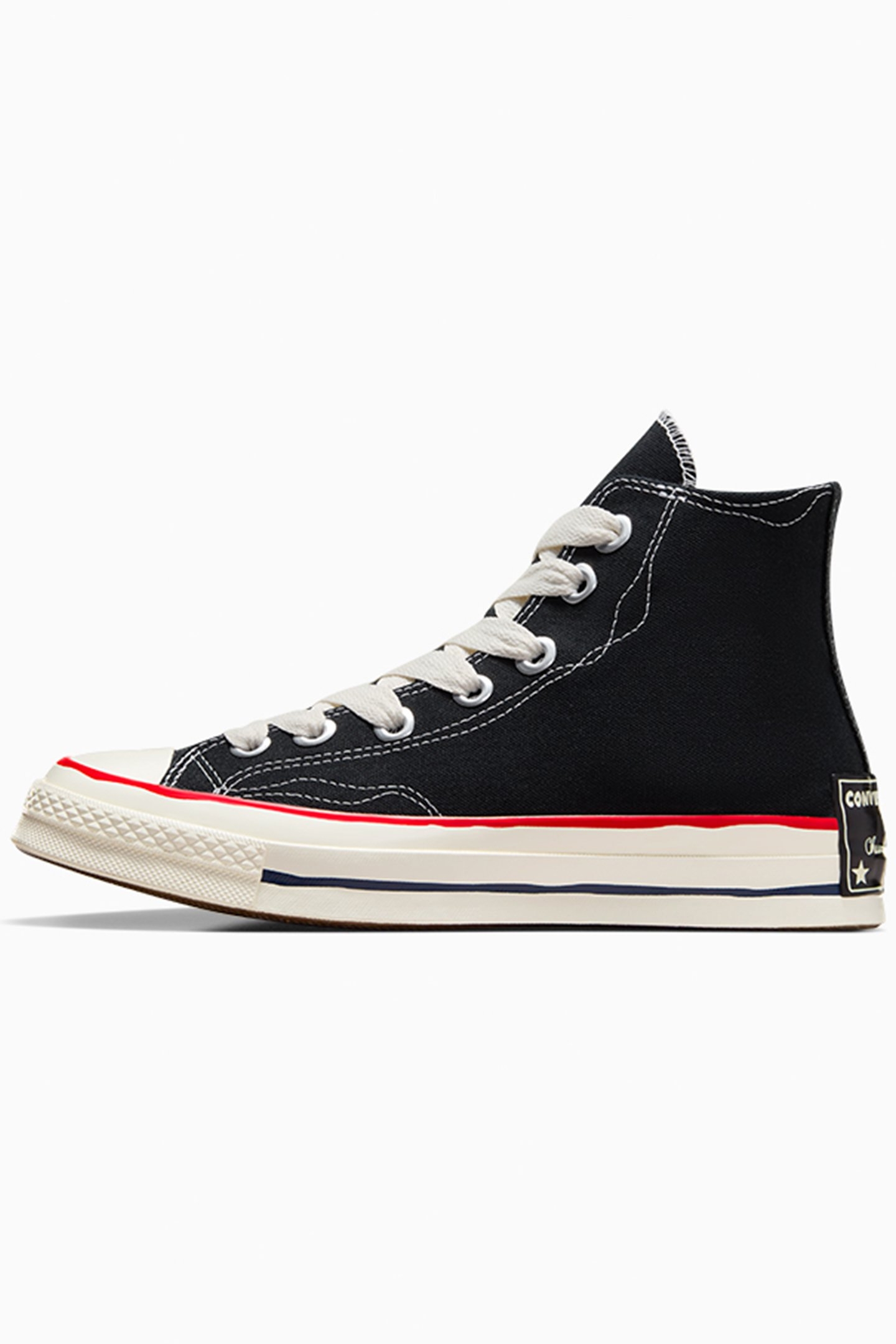 UNISEX CHUCK 70 SKETCH BLACK/WHITE/RED 7