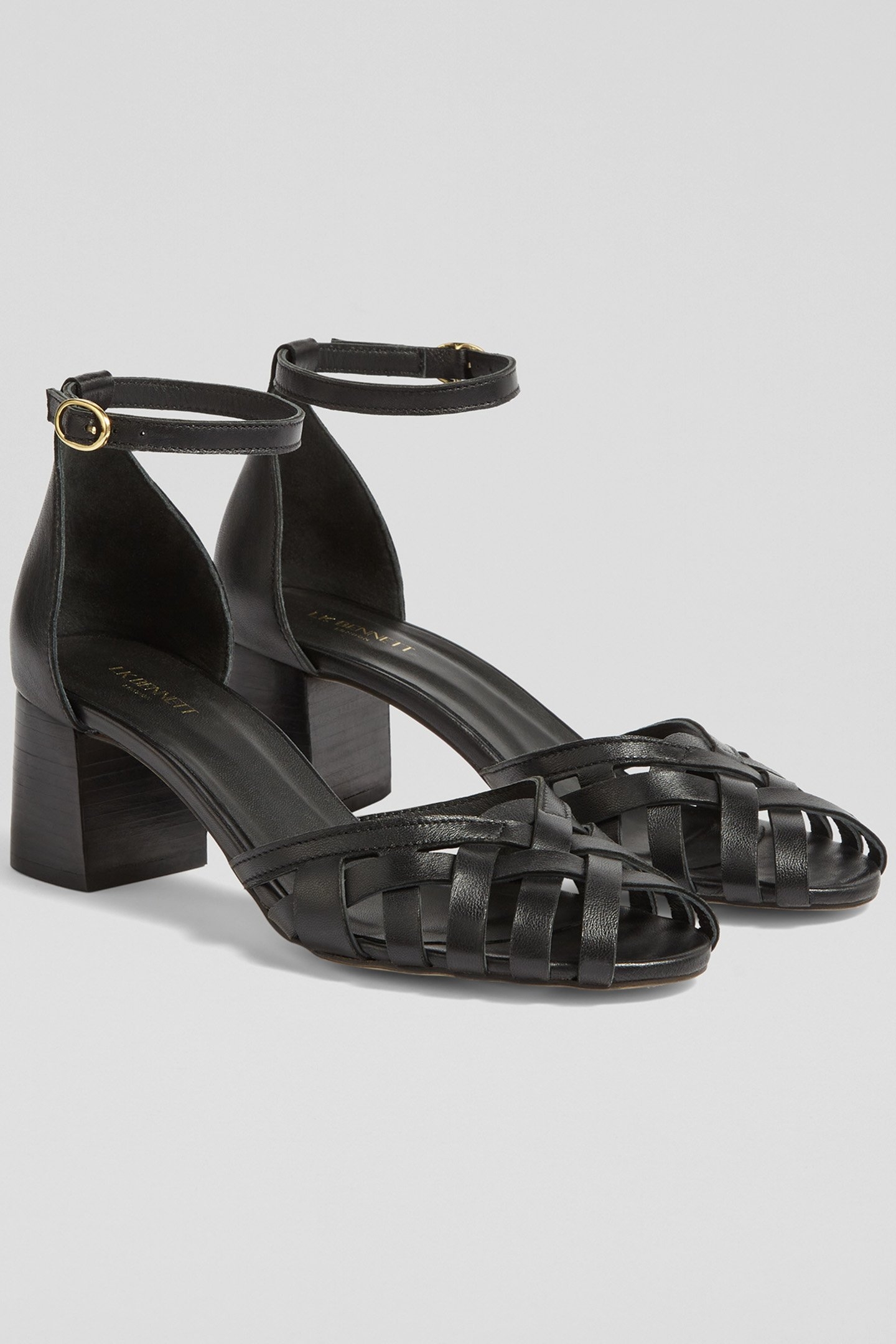 FS NOEMIA HEEL PLAITED FR BLACK 2