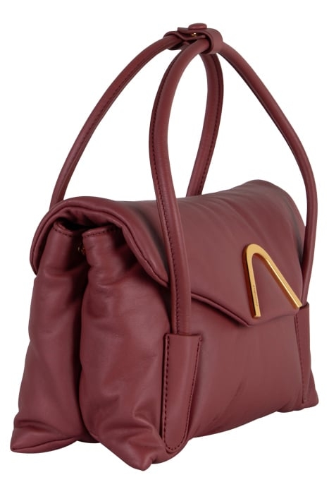 SHOULDER BAG IN PUFFY SMOOTH LEATHER 5