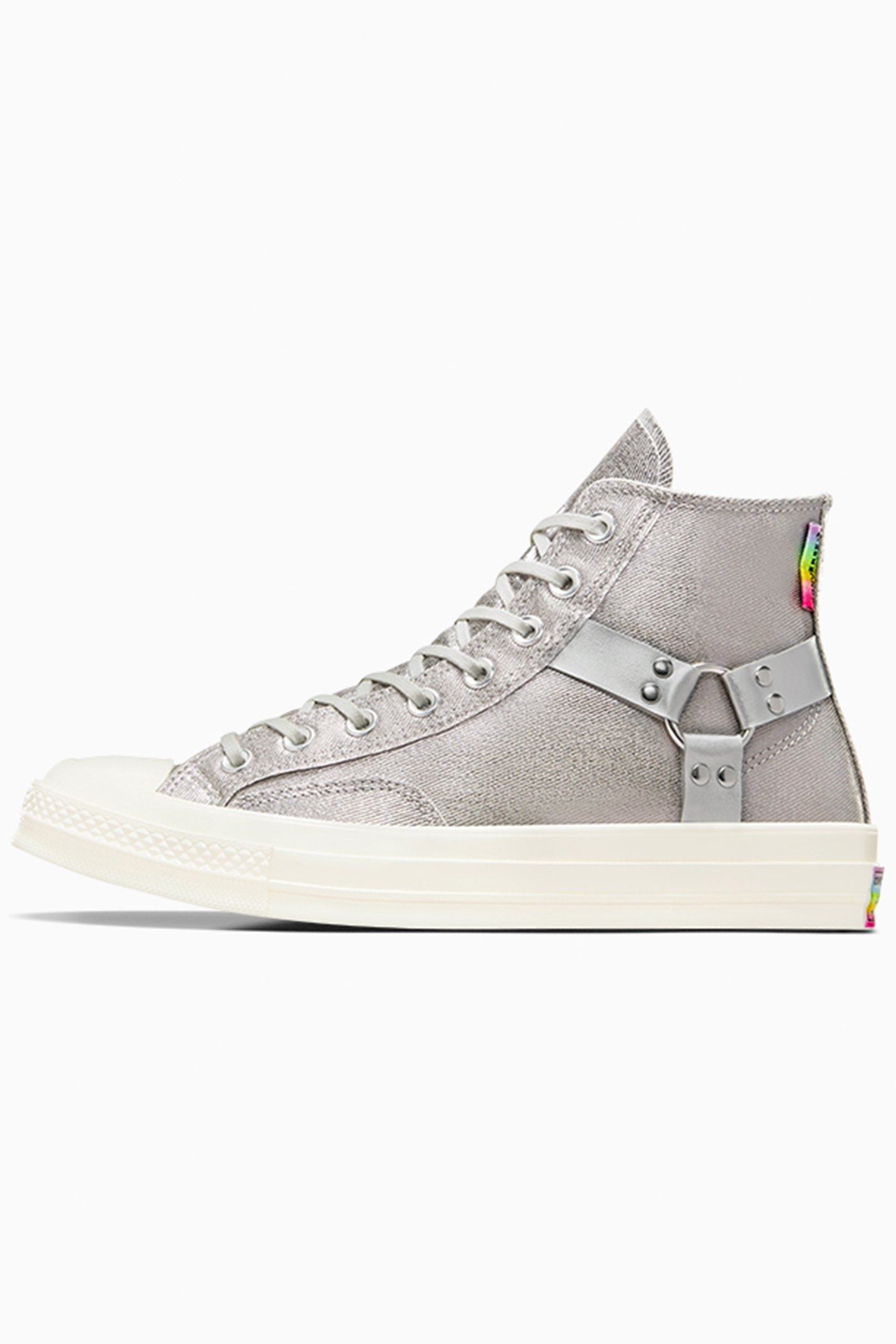 UNISEX CHUCK 70 PRIDE SILVER/EGRET/CHAOS FUSCHIA 5