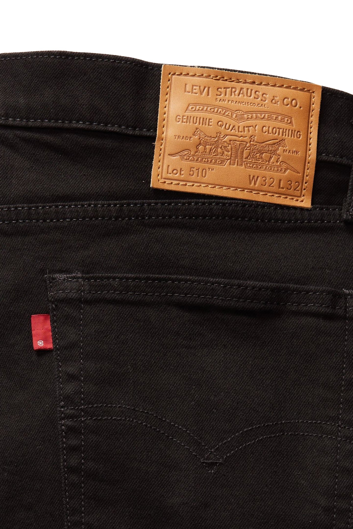 510™ SKINNY JEANS BLACK 7