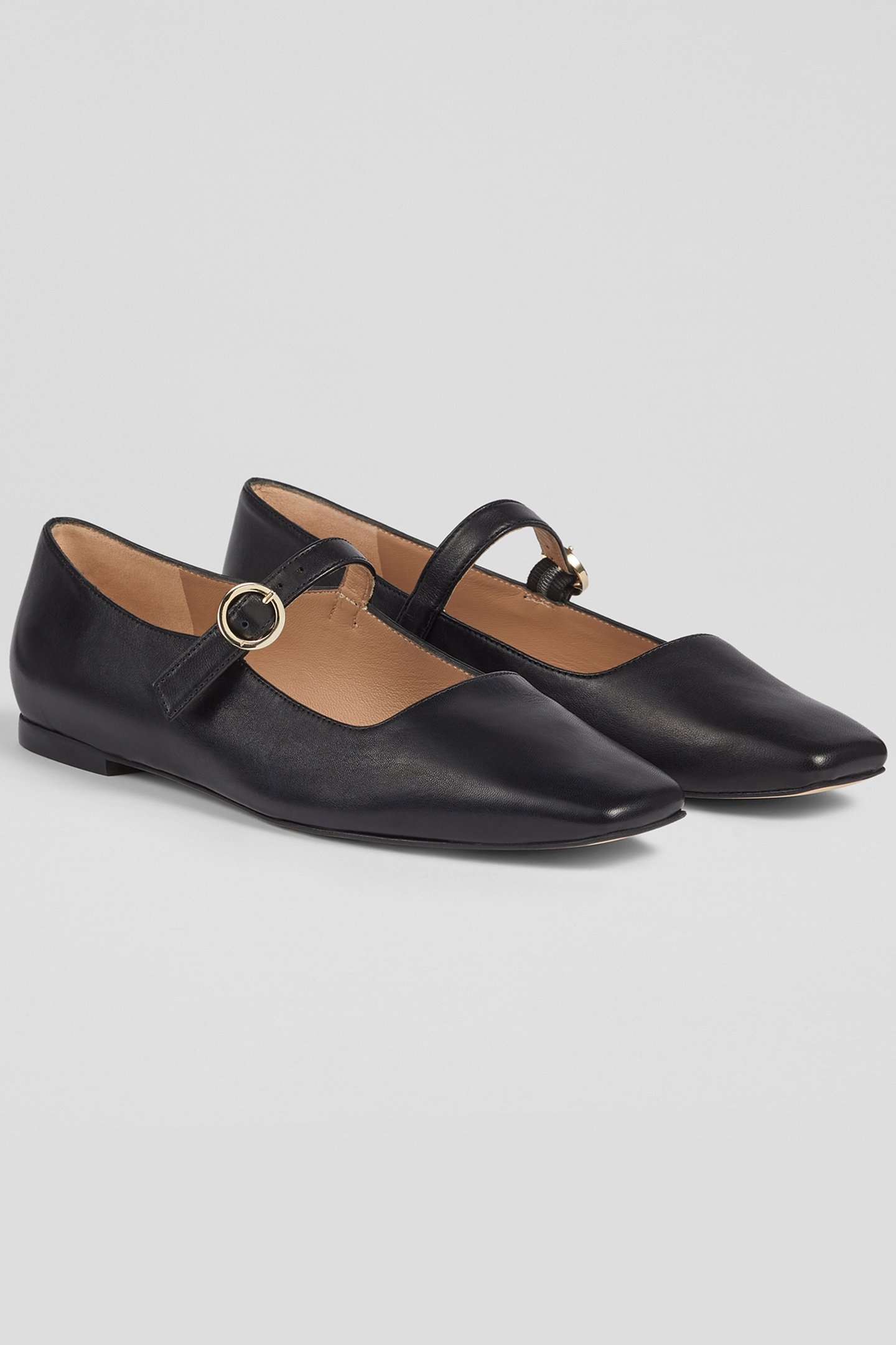 FL WILLOW MARY JANE FLAT BLACK 2