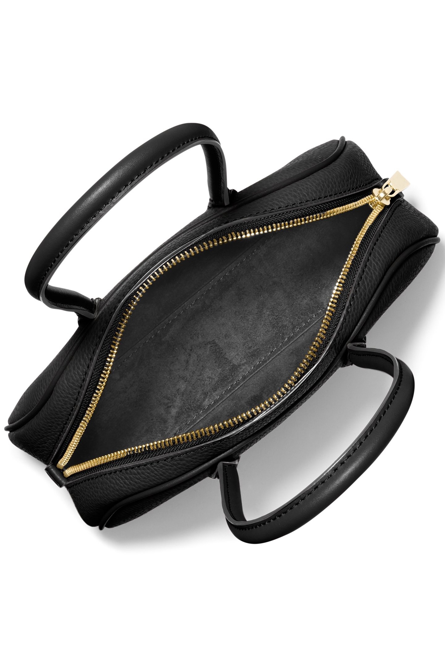 SM HANDLE SATCHEL BAG IN BLACK 3