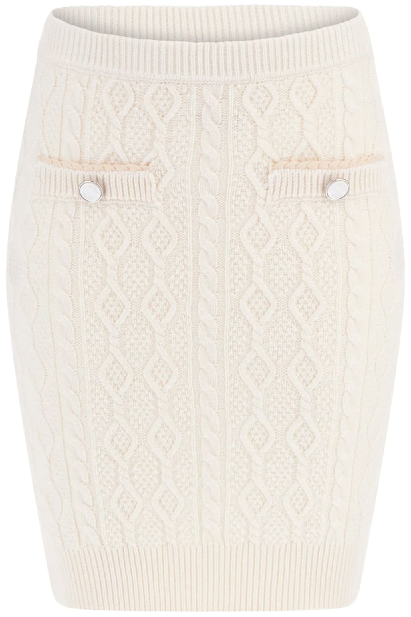 GUESS ECO ISABELLE SKIRT SWTR CREAM WHITE 4