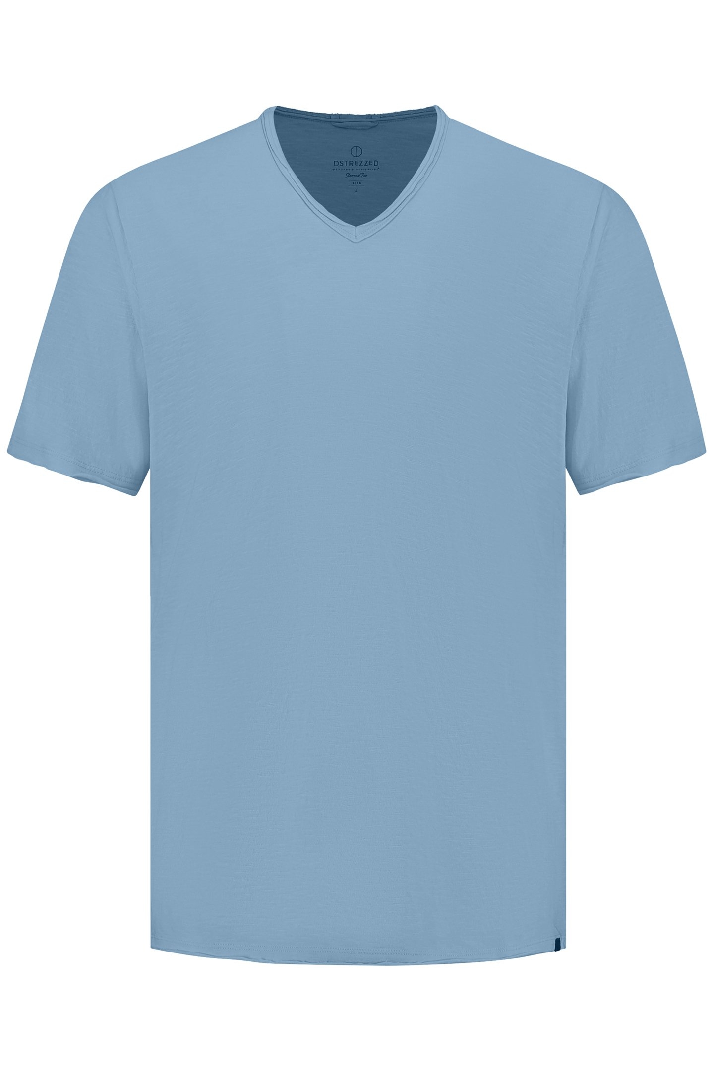 DS_BASIC ROUND NECK TEE SLUB JERSEY PROVINCIAL BLUE 4