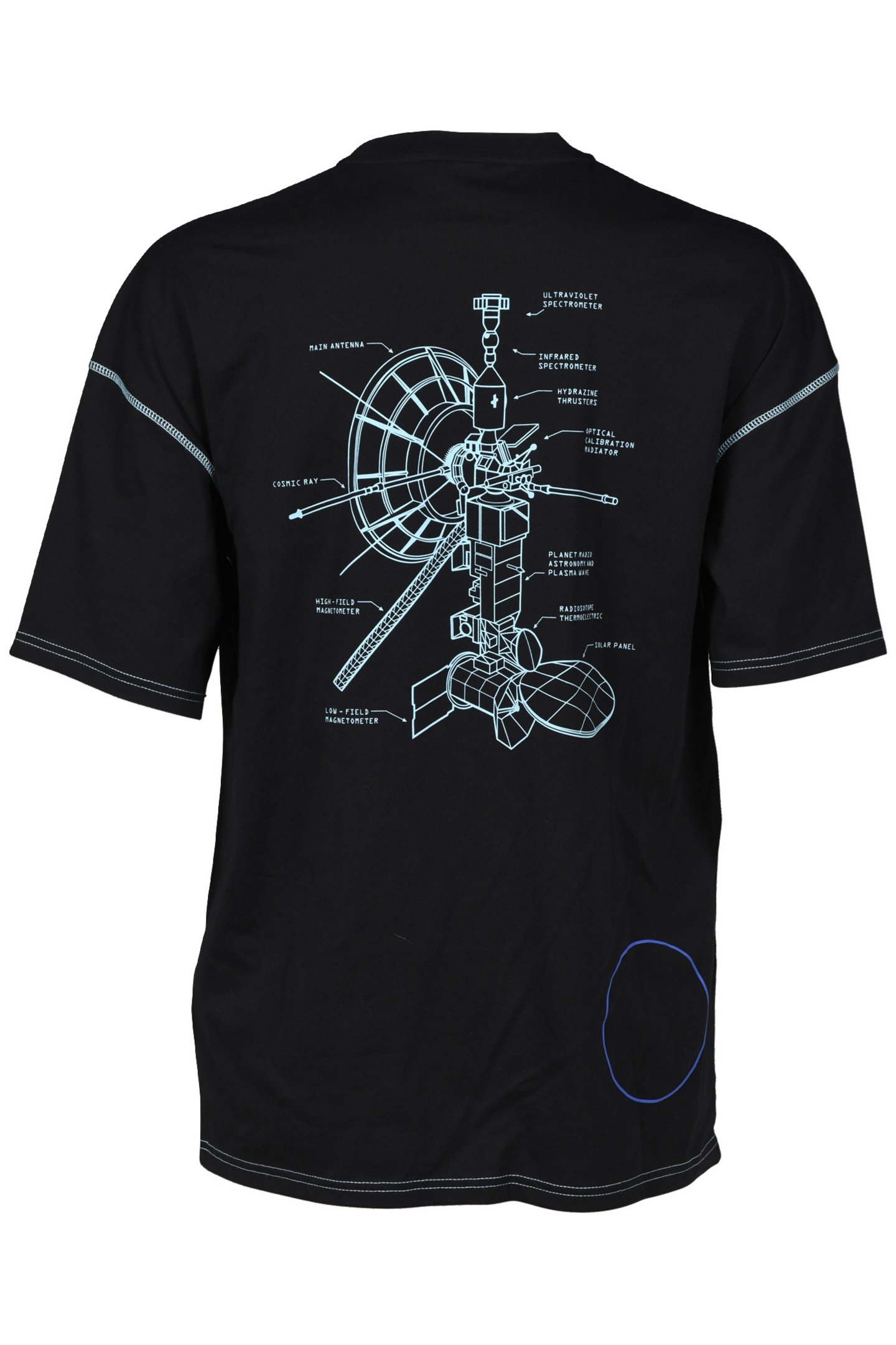 M VOYAGER 2 OVER TEE BLACK 5