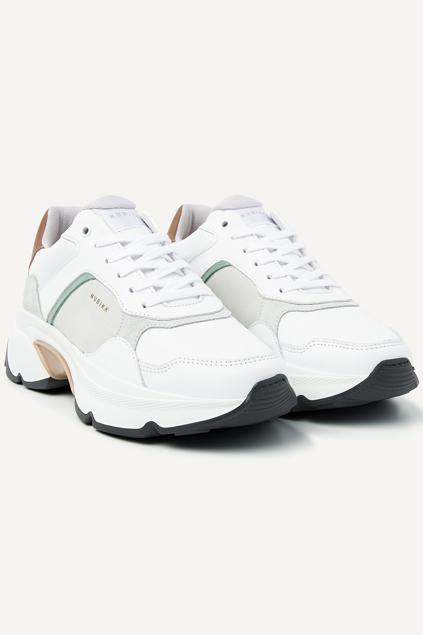 ROSS JADEN II (L) WHITE COMBI - COGNAC 2