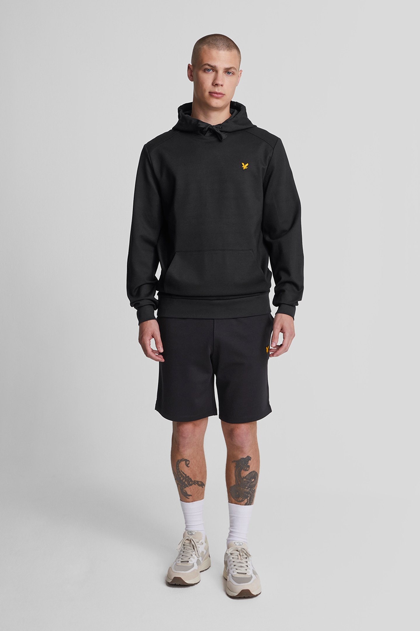 FLY FLEECE HOODIE JET BLACK 3