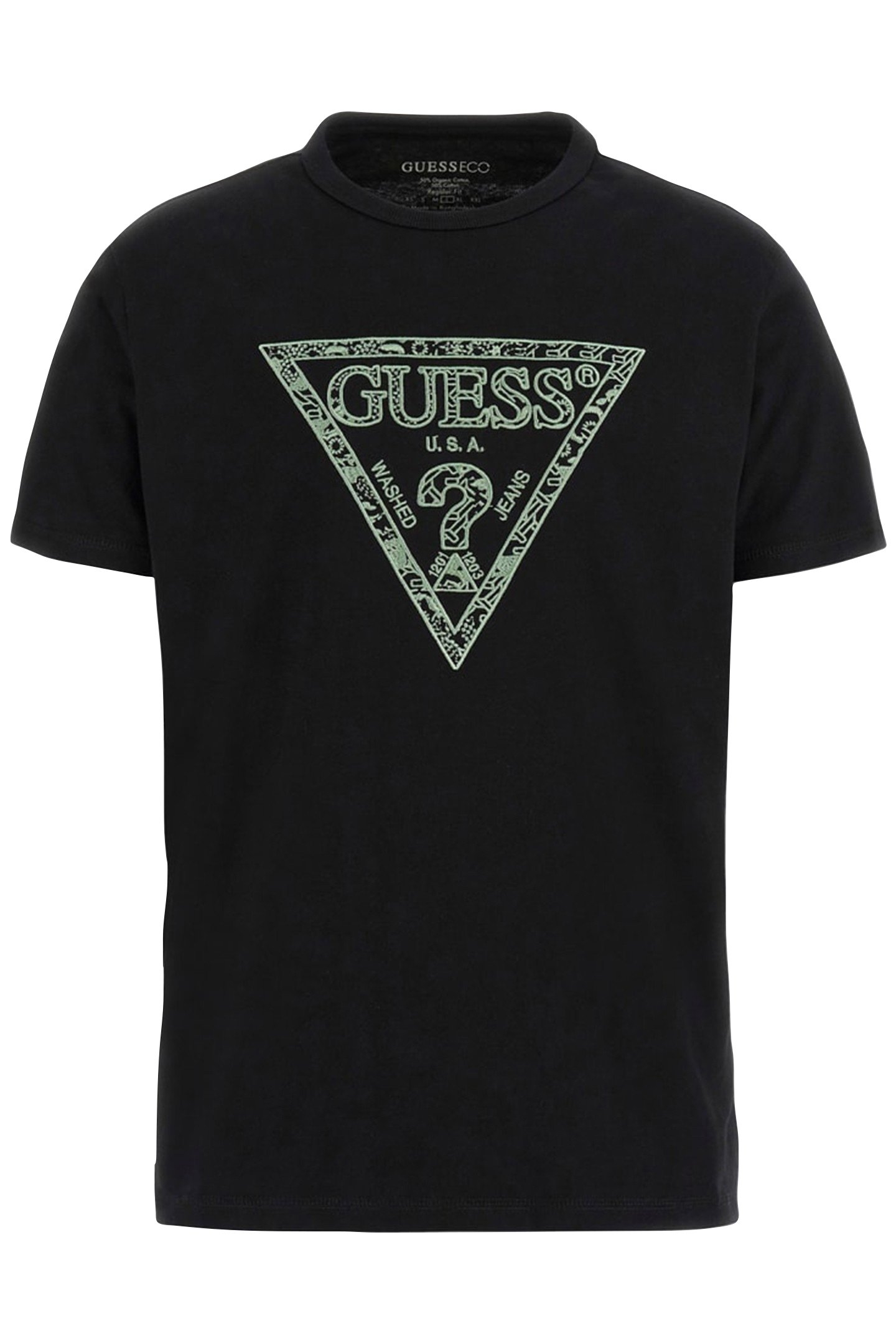 SS CN TRIANGLE EMBRO JET BLACK A996 4