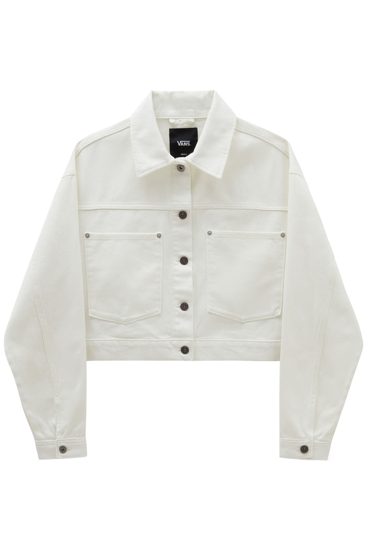 RAYNES CROP TRUCKER JACKET MARSHMALLOW 1