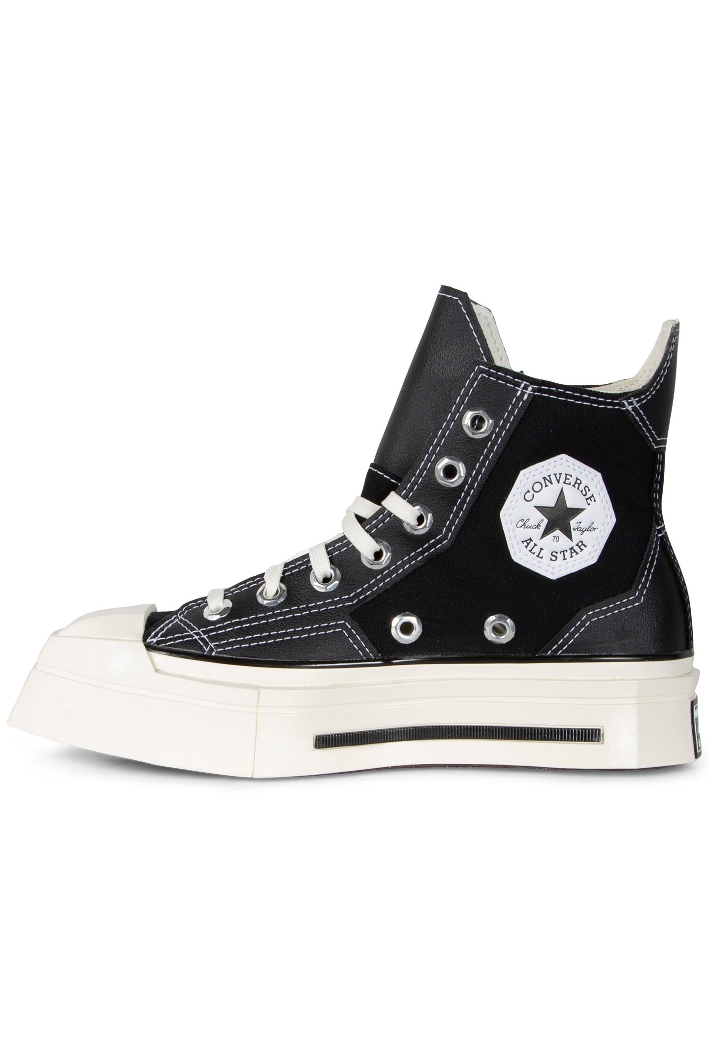 UNISEX CHUCK 70 DE LUXE SQUARED BLACK/BLACK/EGRET 3