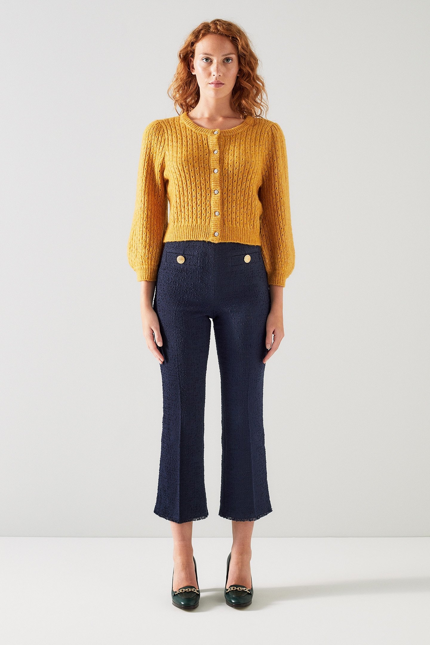 TR ALEXA- GOLD BUTTON TR MIDNIGHT 1