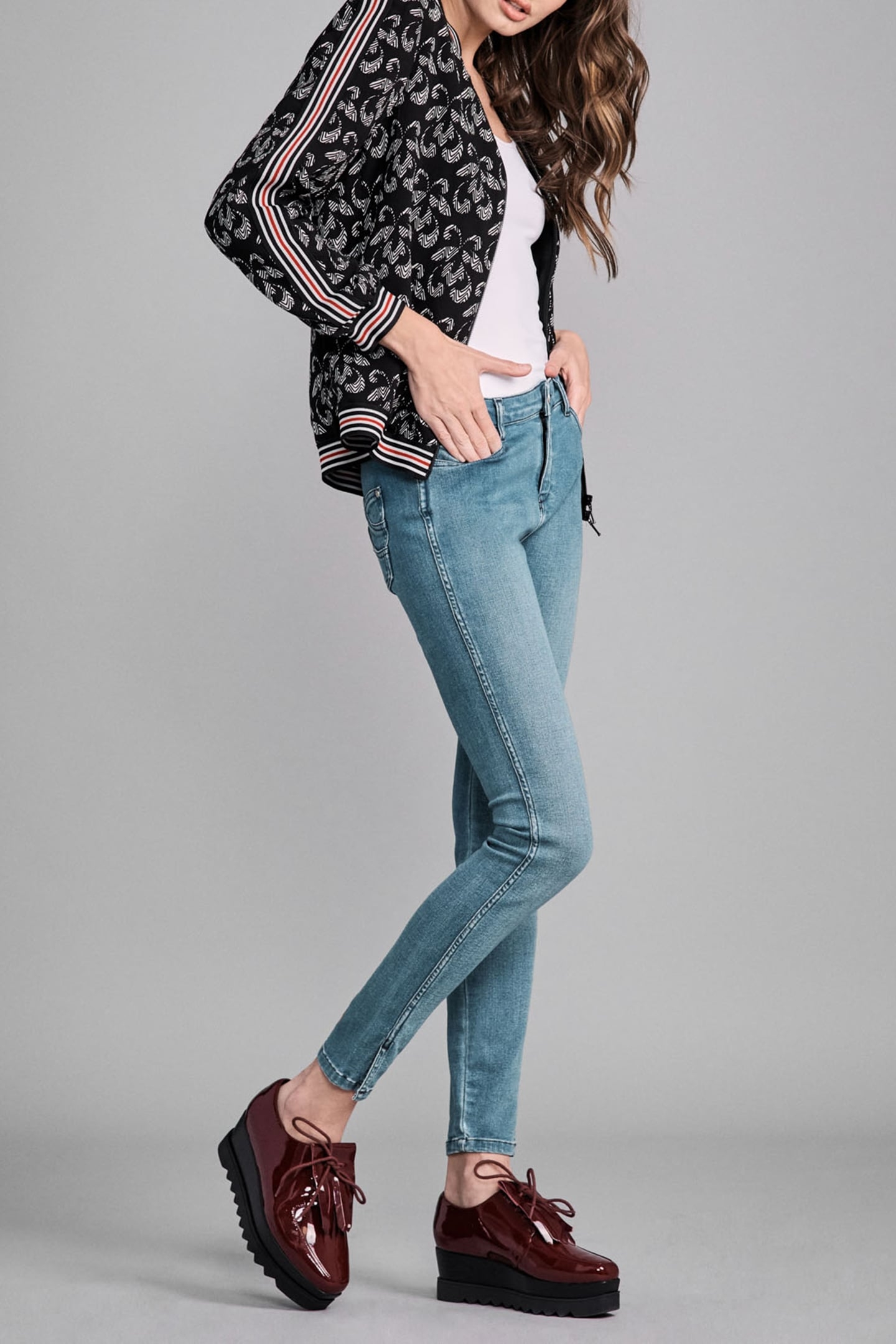 VIANNE VESTE BLACK/WHITE 5