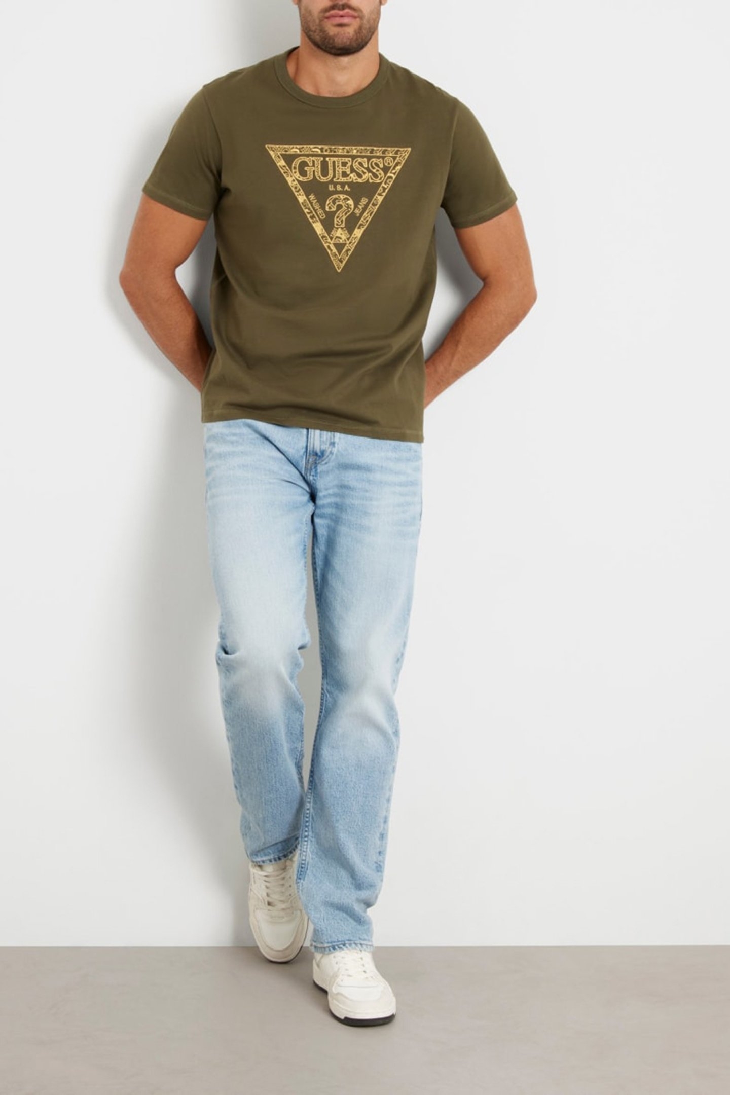 SS CN TRIANGLE EMBRO OLIVE MORNING 3