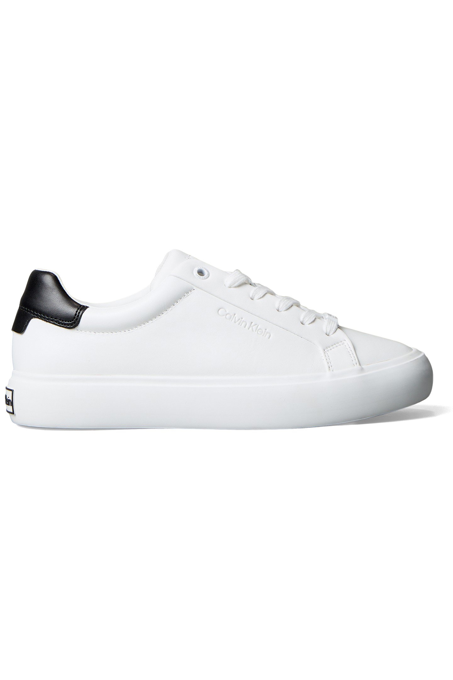 VULC LACE UP WHITE/BLACK 1