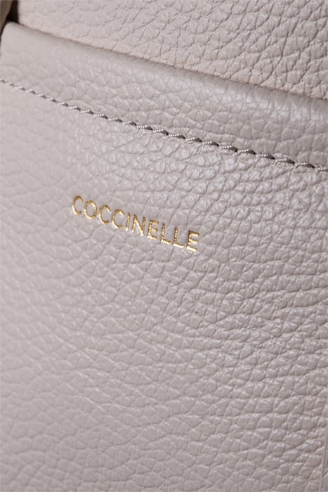 GRAINED LEATHER SMALL TOTE BAG 6