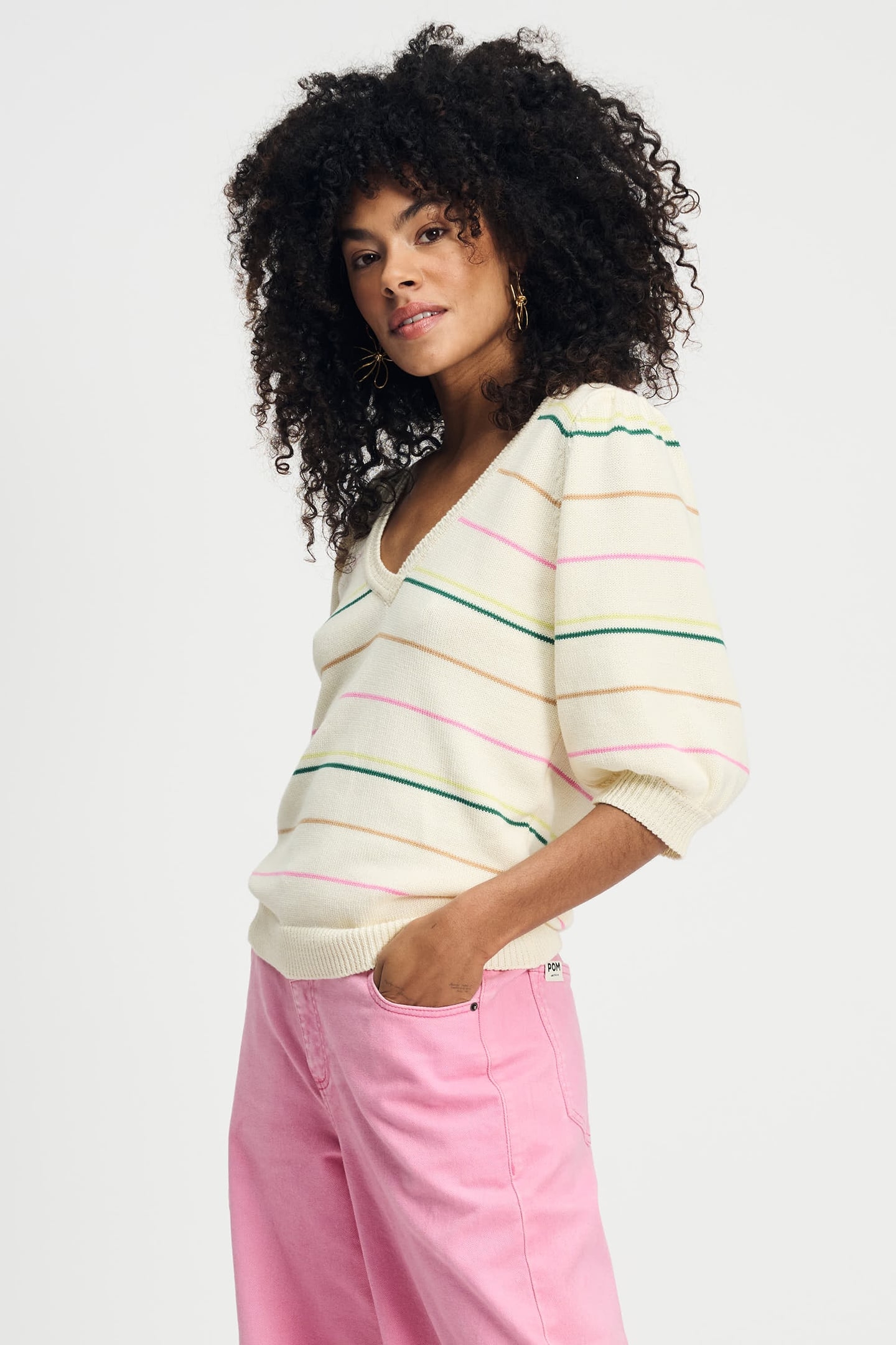 PULLOVER - STRIPED MULTI 4