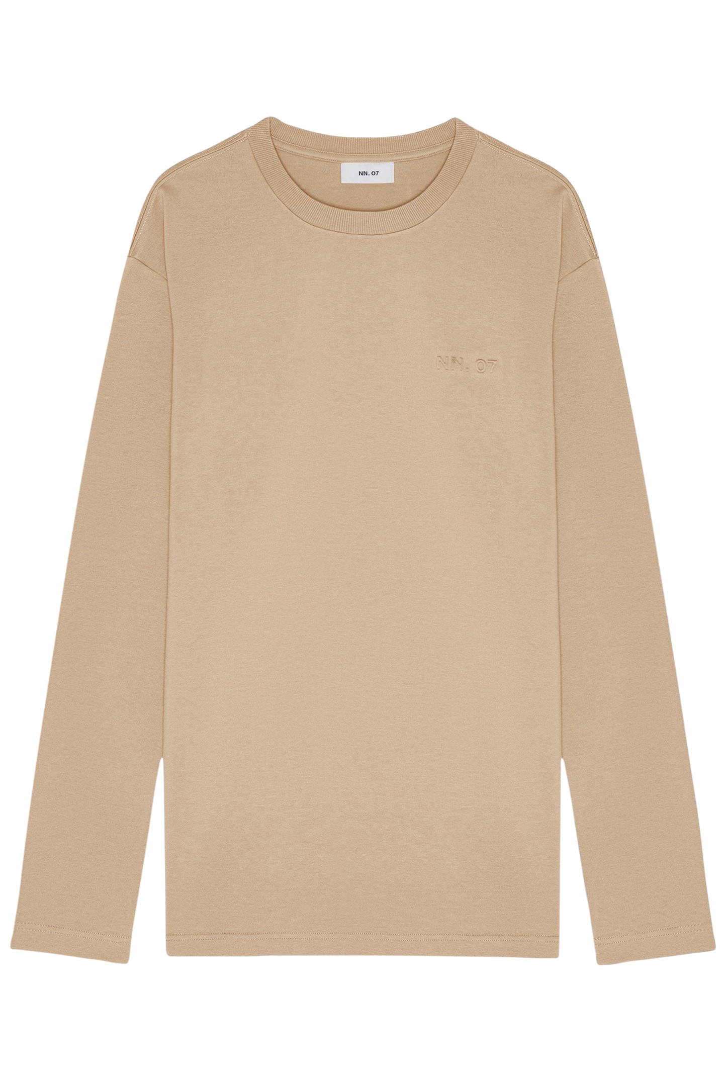 NAT LS LOGO TEE 3457 TIMBER WOLF 1