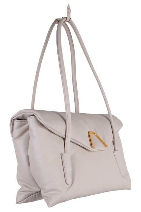 SHOULDER BAG IN PUFFY SMOOTH LEATHER 4