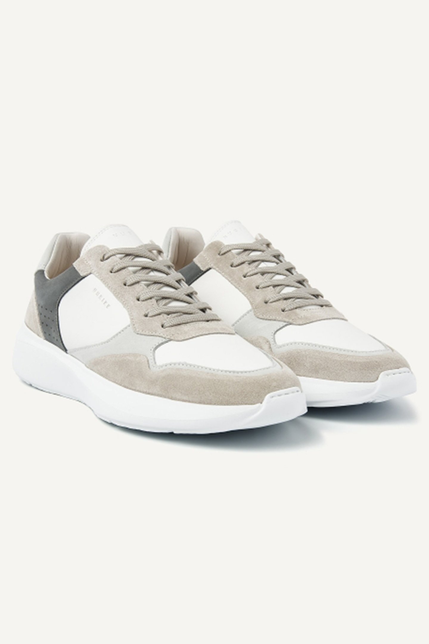 ROCKY ROAD WAVE (M) WHITE LEATHER - GREY 2